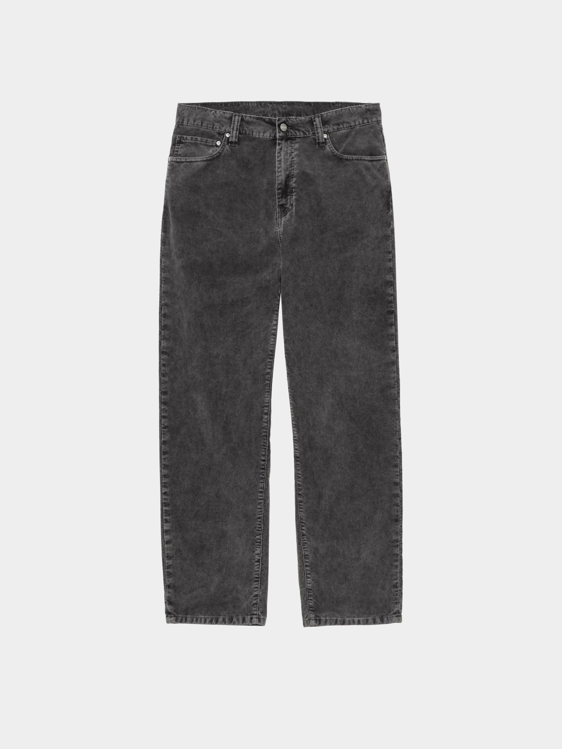 Pantaloni Carhartt WIP Aaron (black/dusky washed)