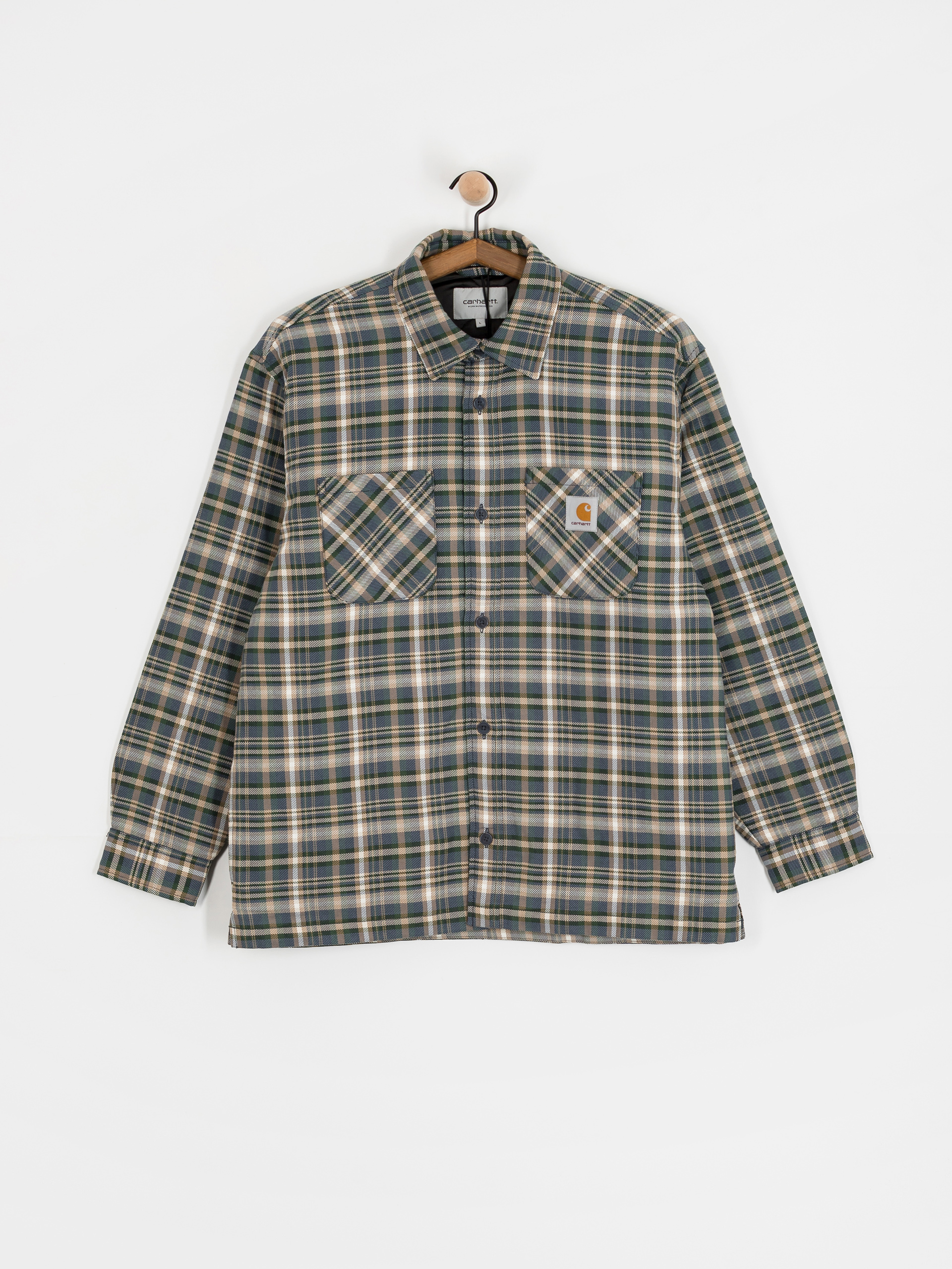 Geacă Carhartt WIP Cronyn (cronyn check/dark navy)