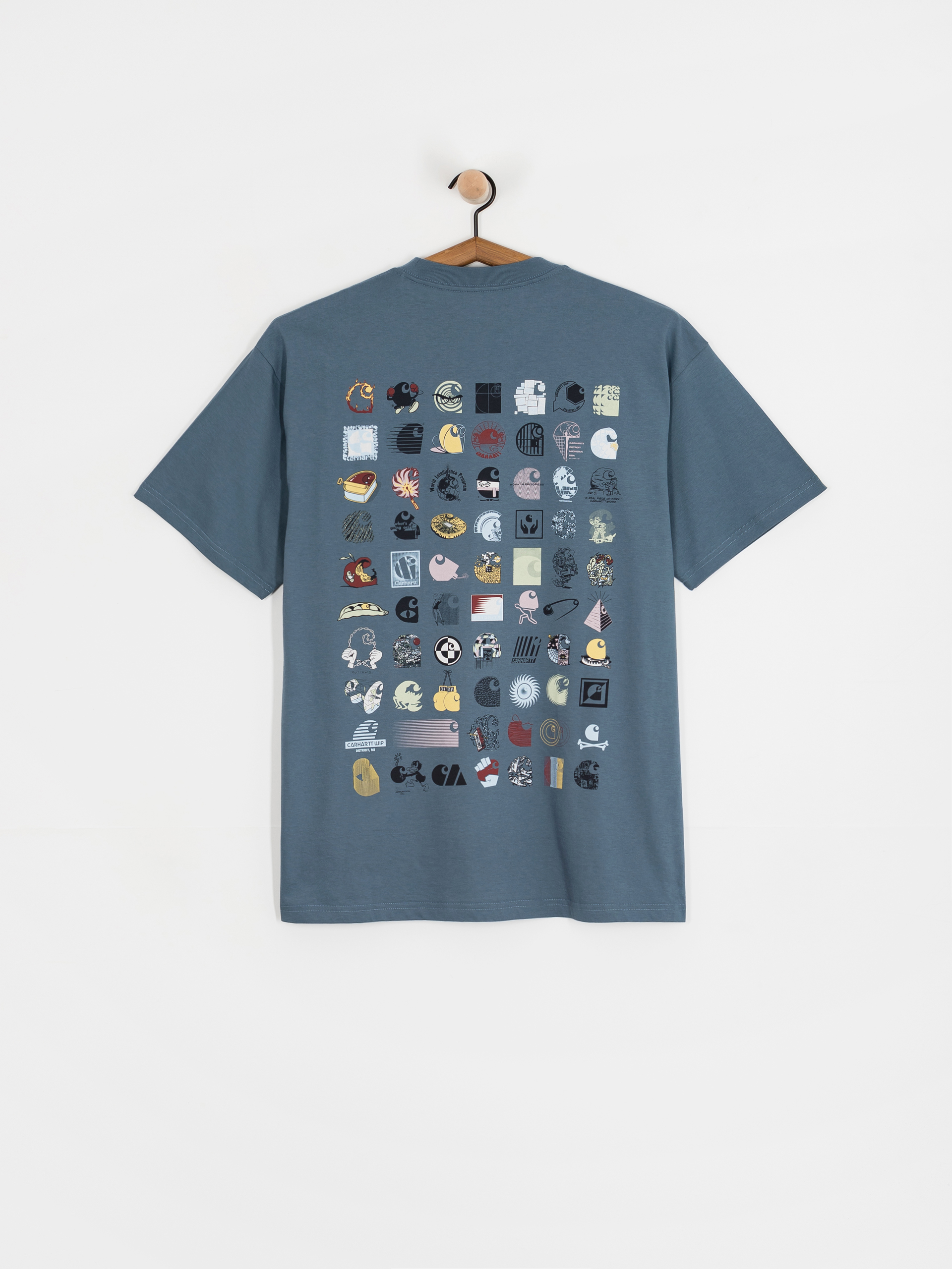 Tricou Carhartt WIP C Logo Archive (angelite)