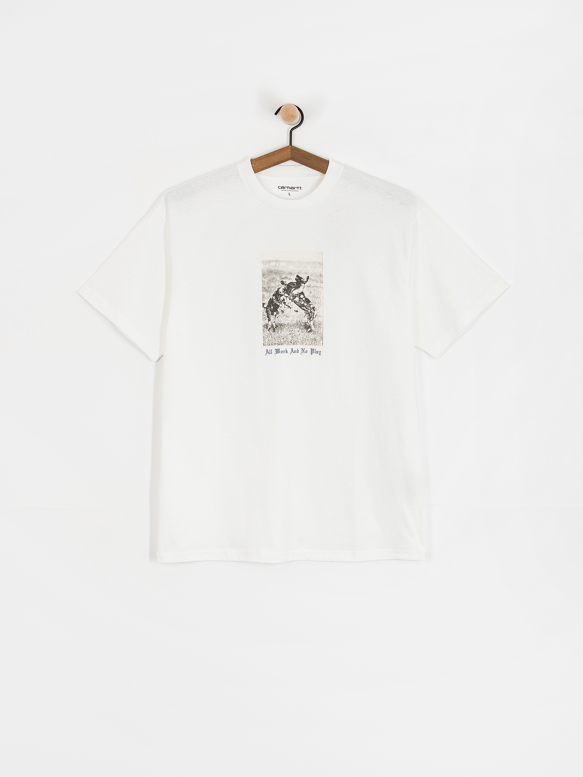 Tricou Carhartt WIP No Play (white)
