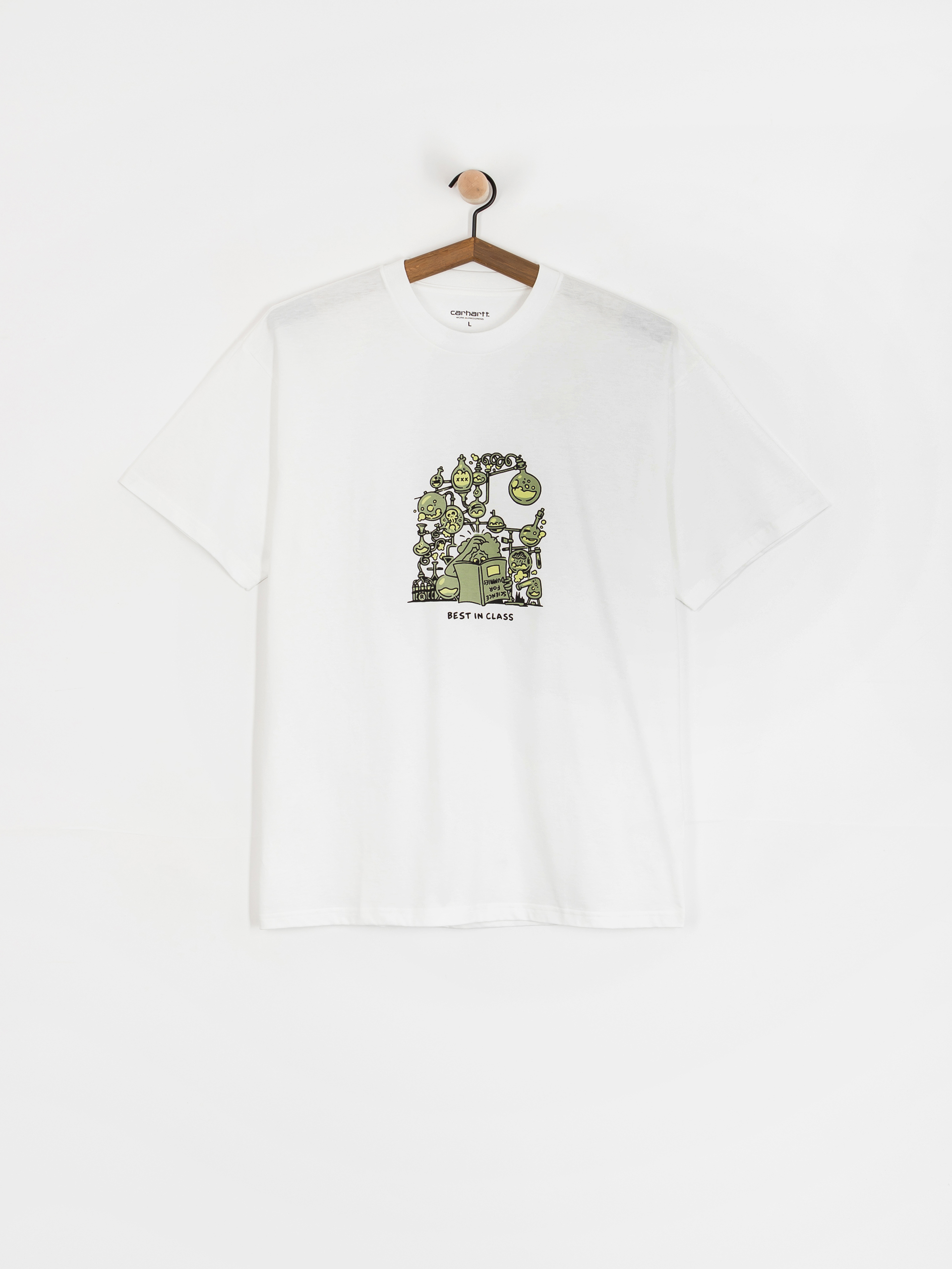 Tricou Carhartt WIP Beaker (white)