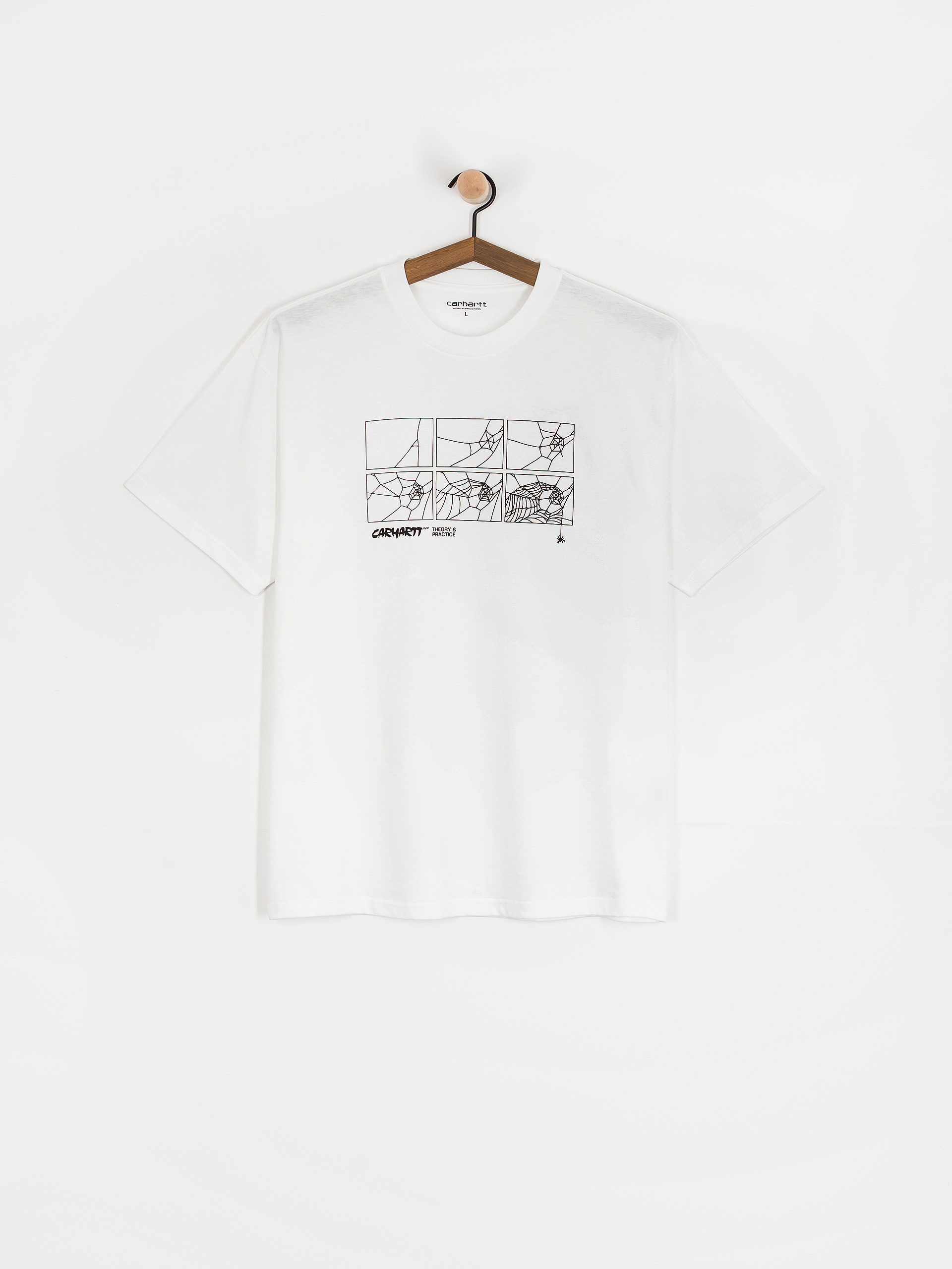 Tricou Carhartt WIP Theory And Practice (white)