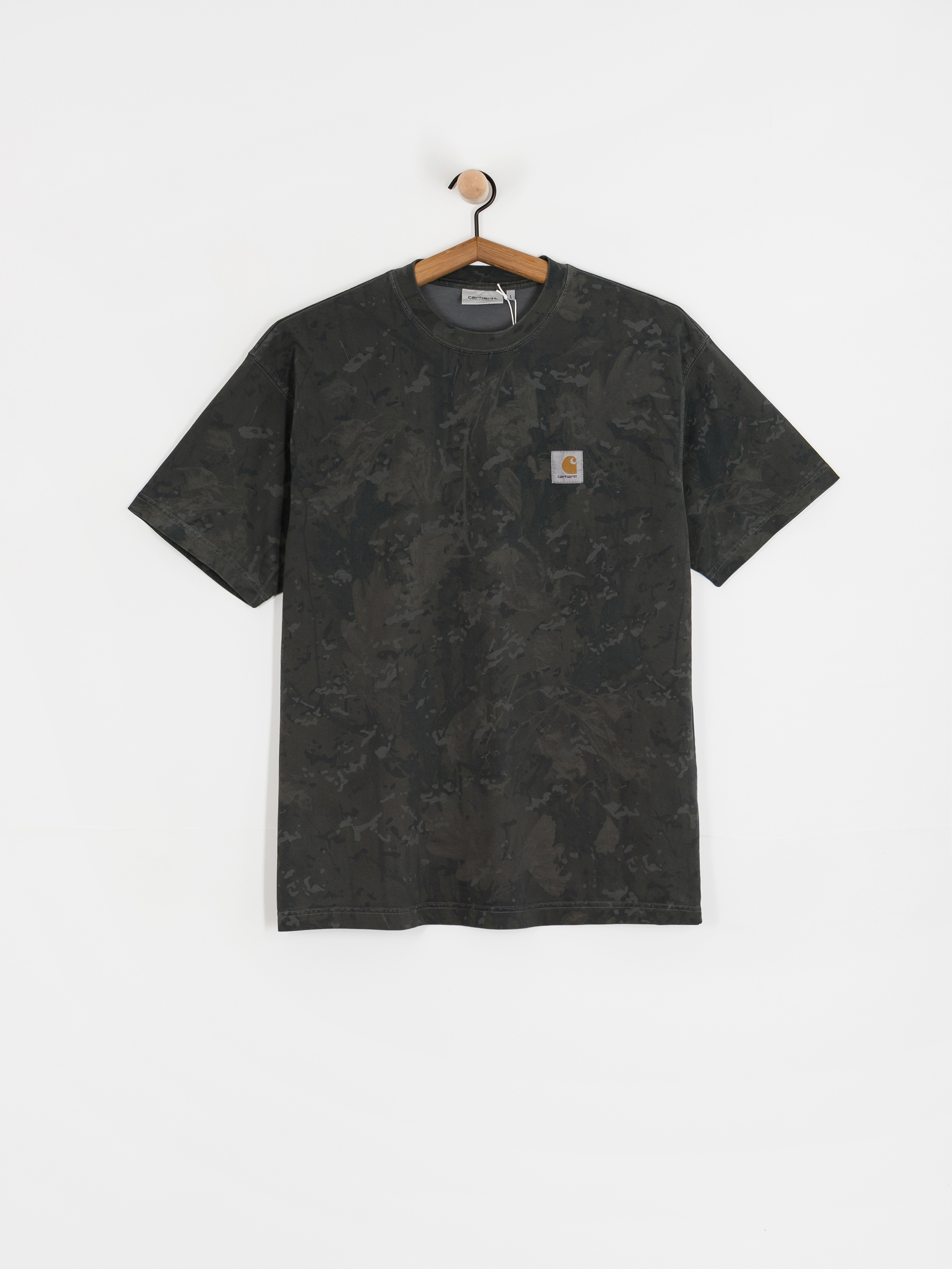 Tricou Carhartt WIP Camo Combi (camo combi/green/graphite/garment dyed)