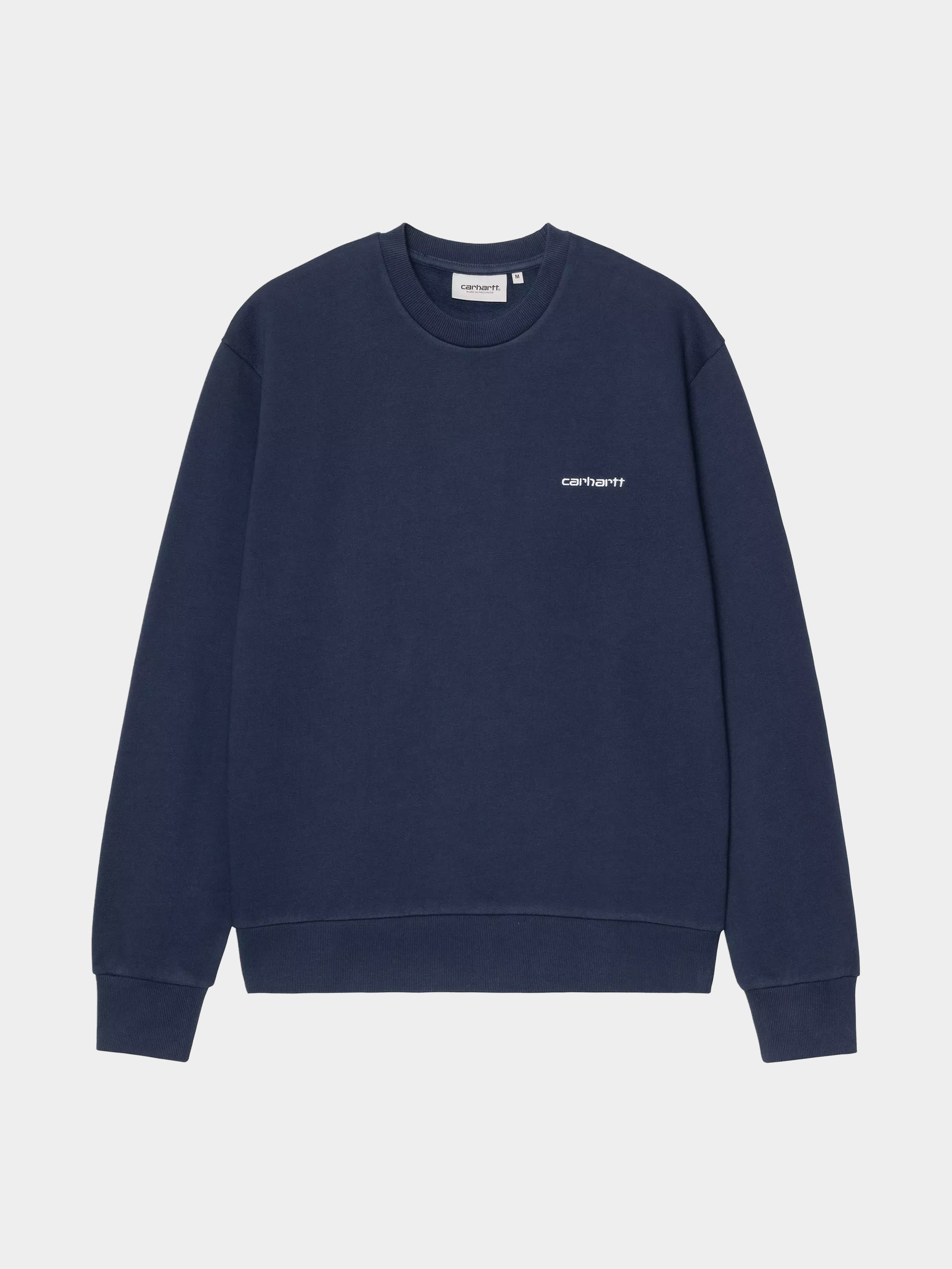 Hanorac Carhartt WIP Script Embroidery (jupiter/white)