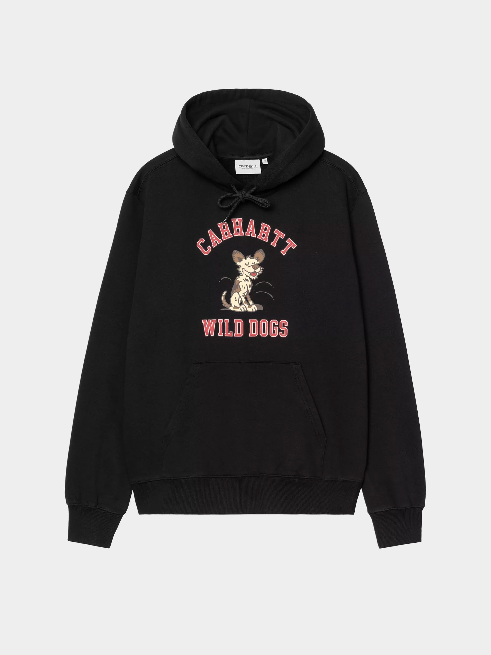 Hanorac cu glugă Carhartt WIP Wild Dog HD (black)
