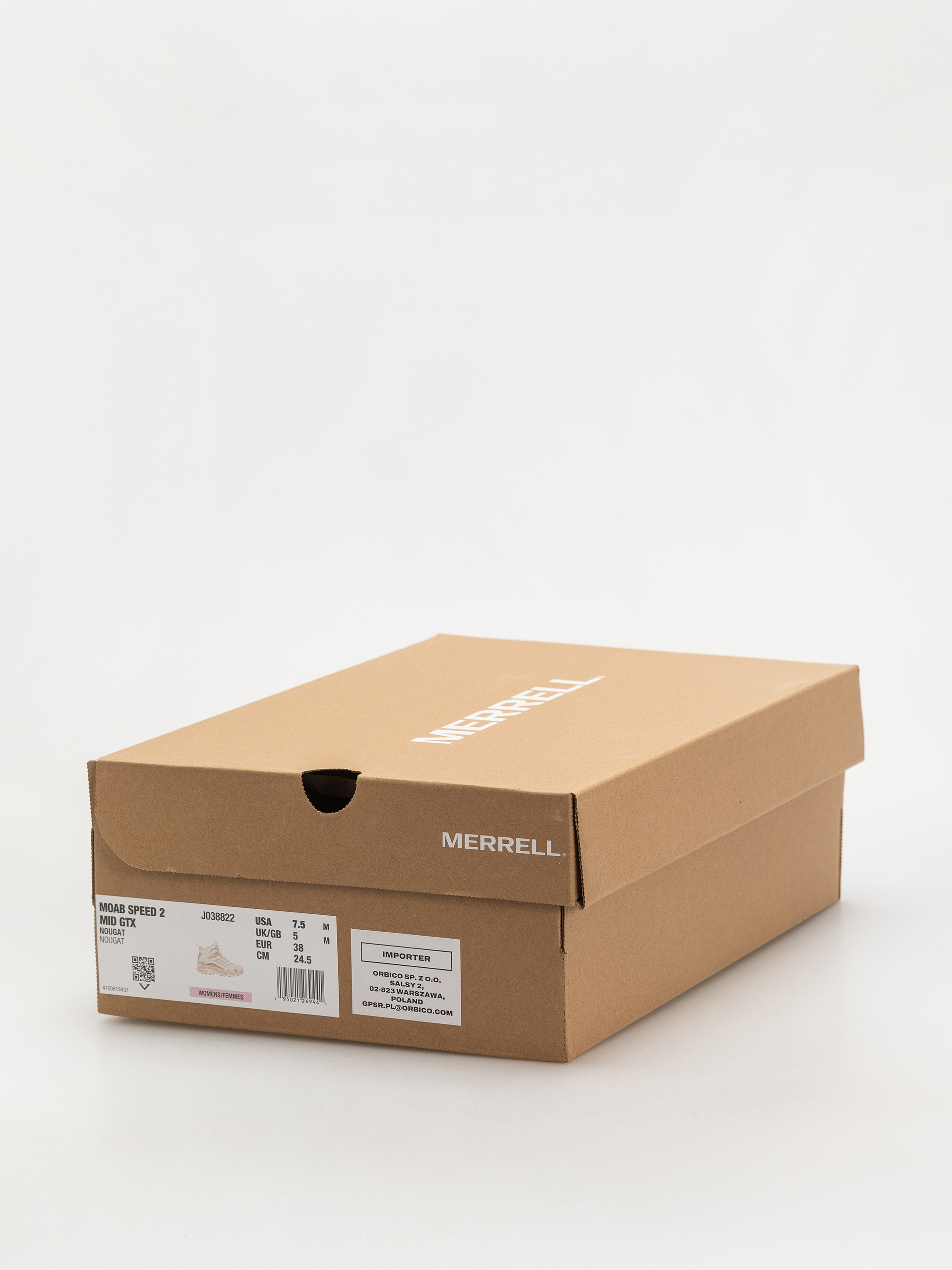 Pantofi Merrell Moab Speed 2 Mid GTX Wmn (nougat)