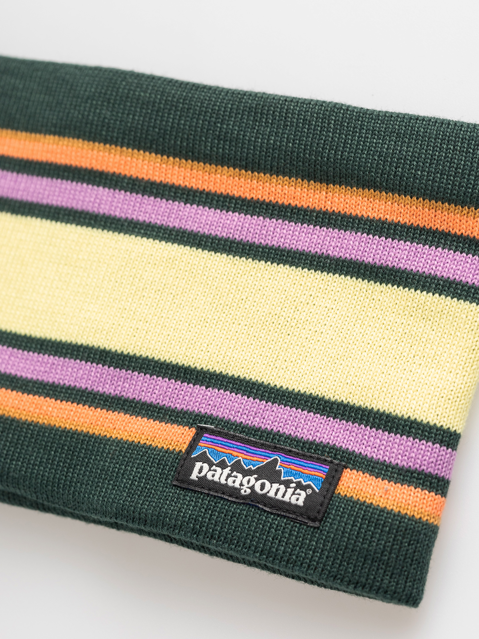 Akcesoria Patagonia Powder Town (summit stripe cascade green)