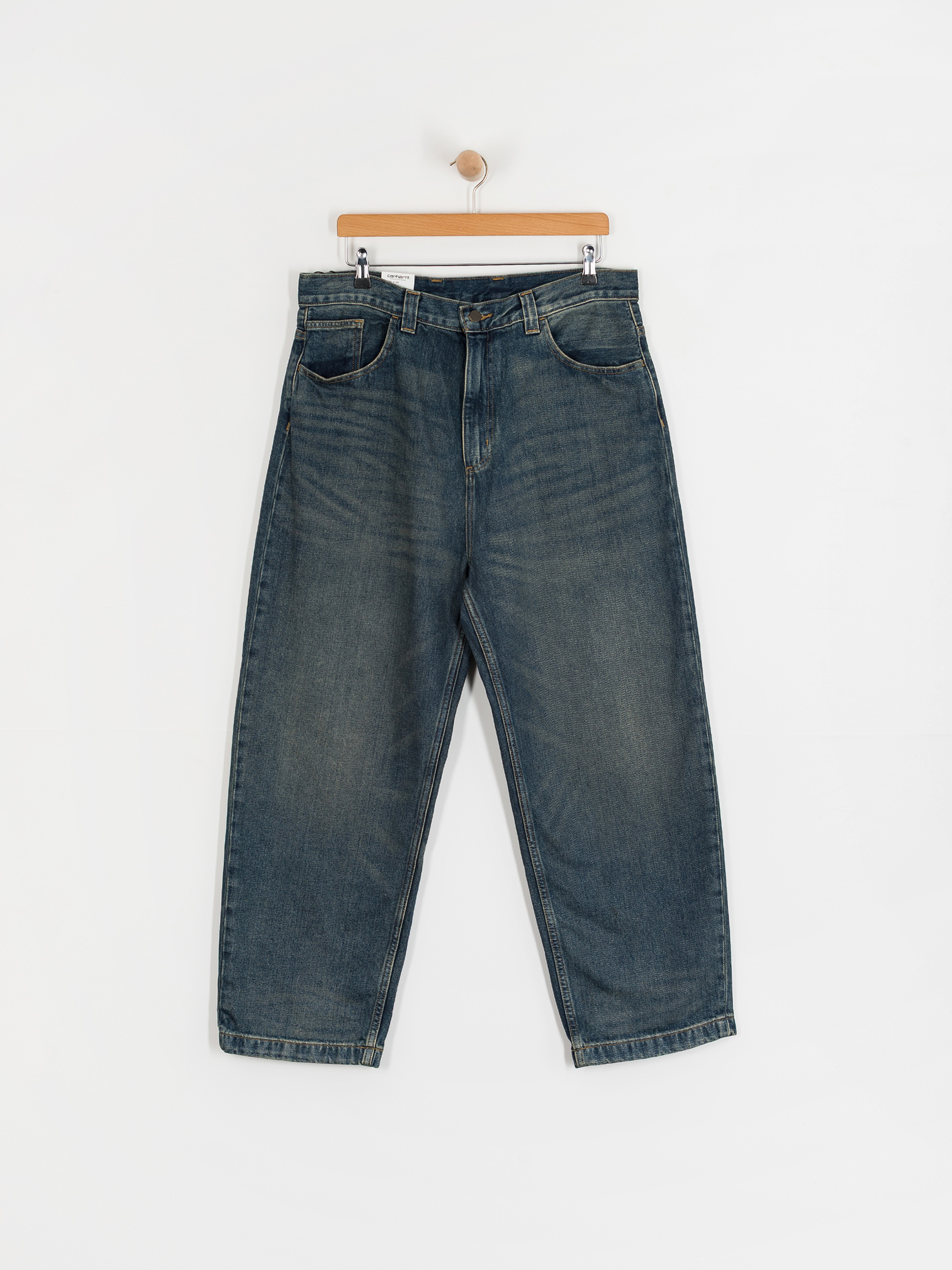 Pantaloni Carhartt WIP Brandon (blue/worn used wash)