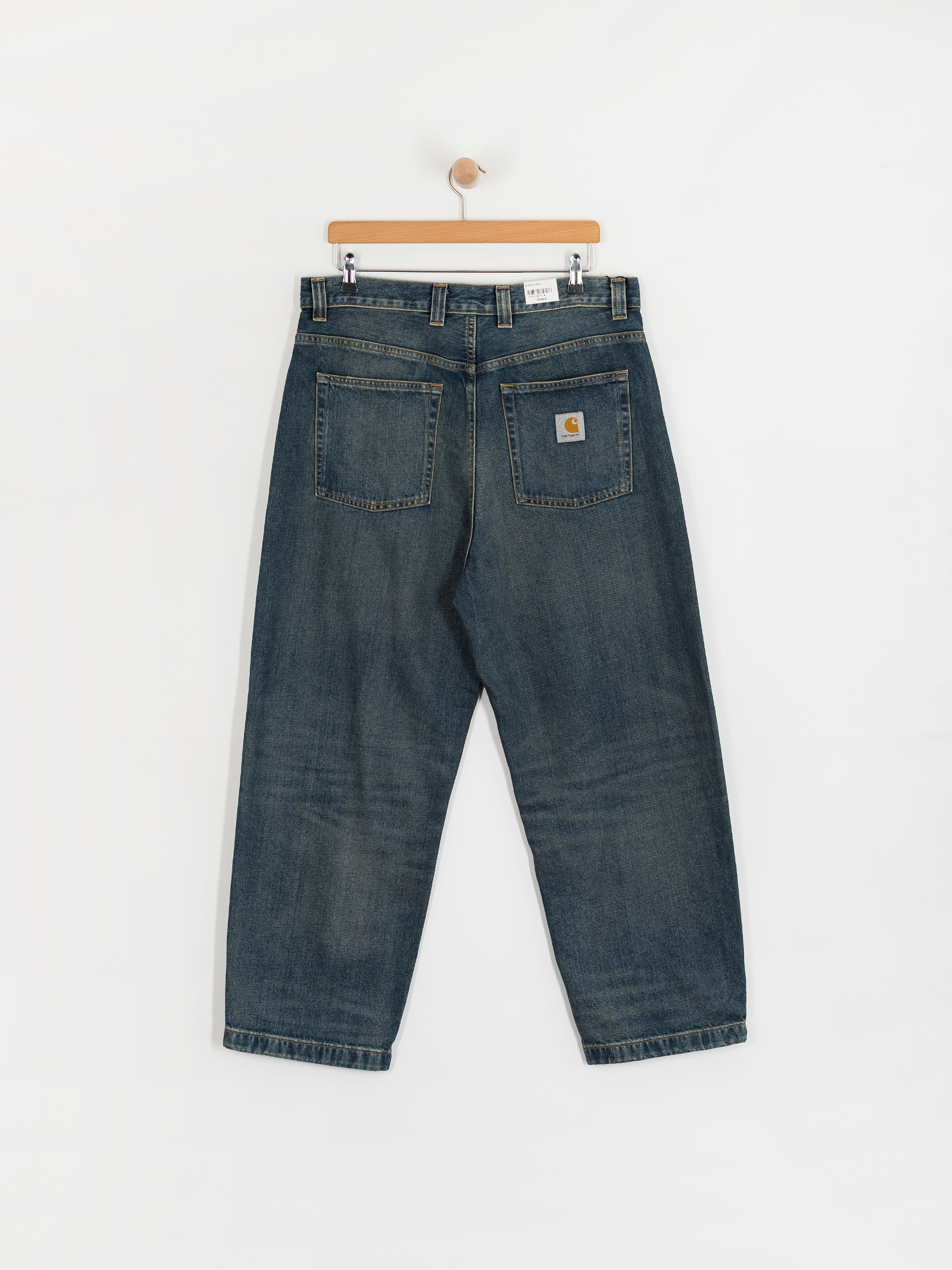 Pantaloni Carhartt WIP Brandon (blue/worn used wash)