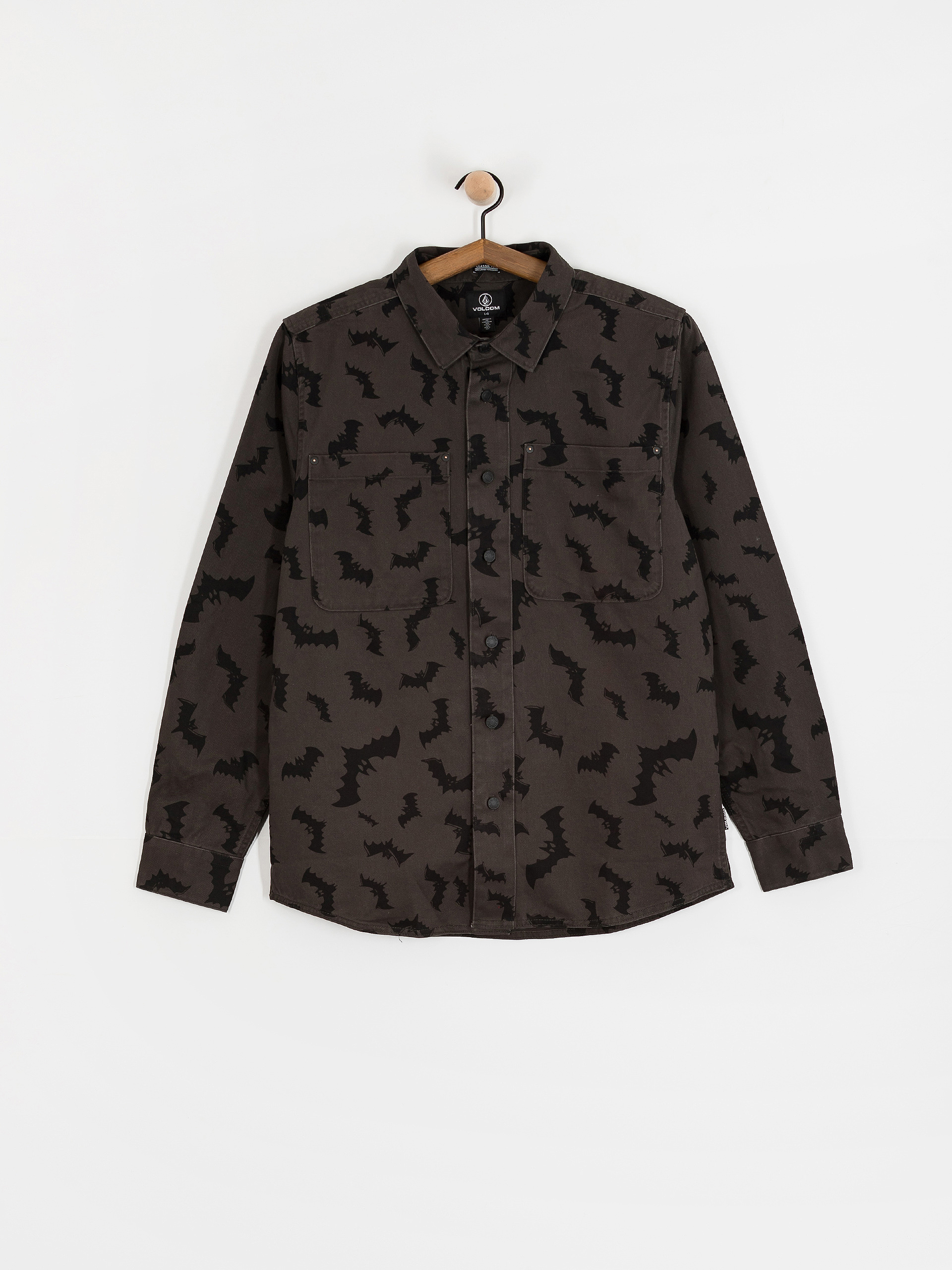 Cămașă Volcom Fa Jj Villard (rinsed black)