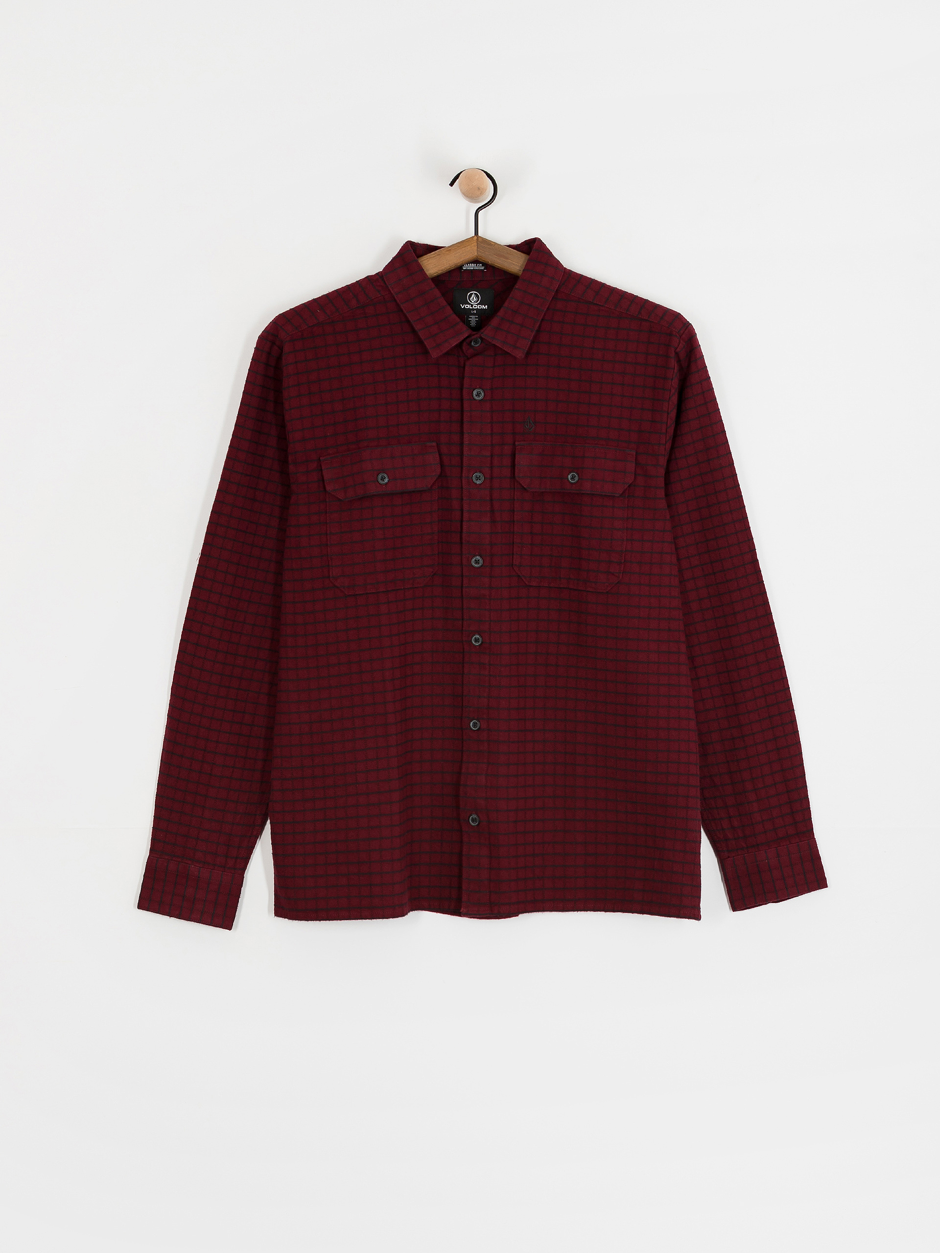 Cămașă Volcom Augustone (merlot)