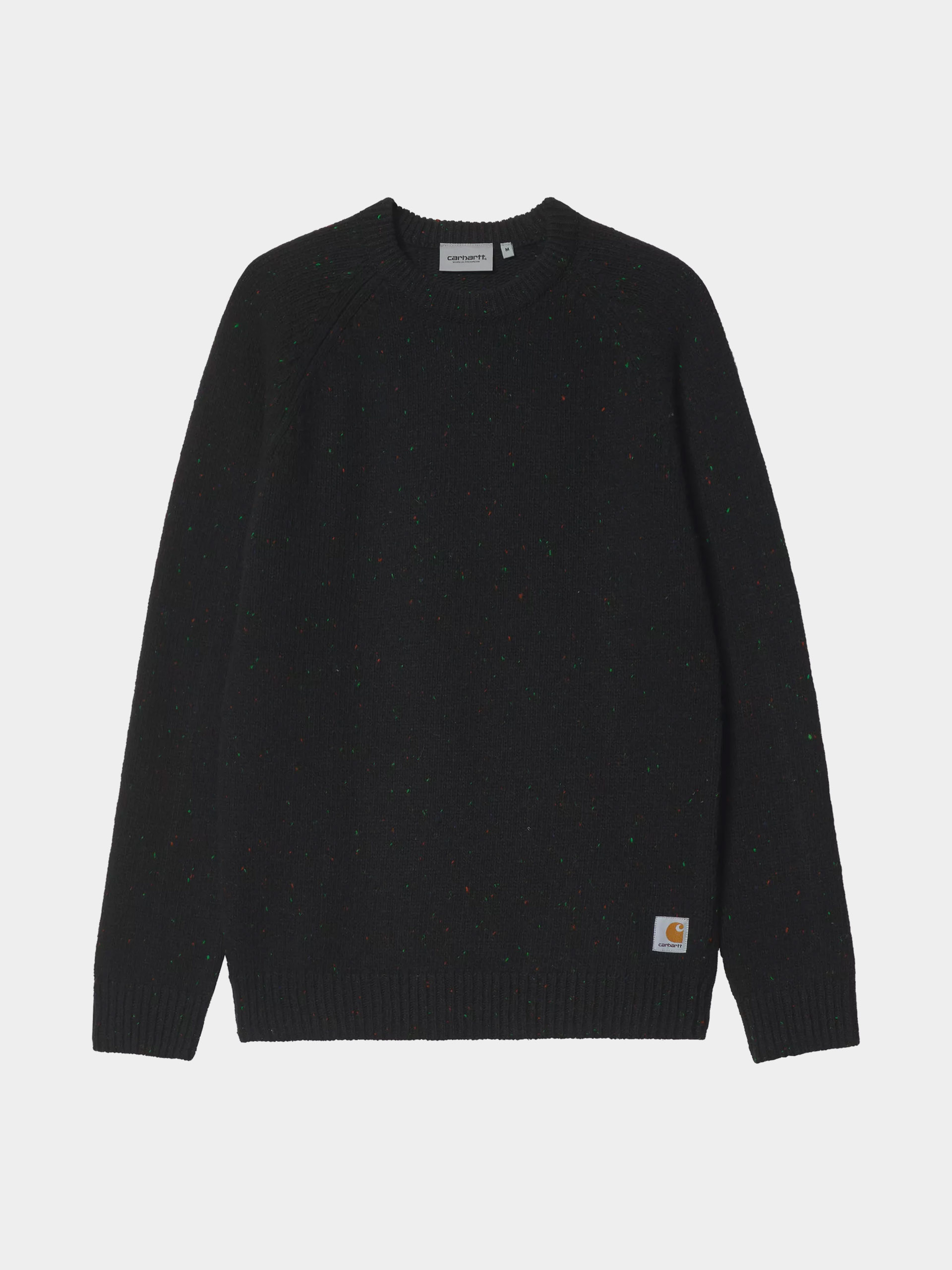 Pulover Carhartt WIP Anglistic (speckled black)