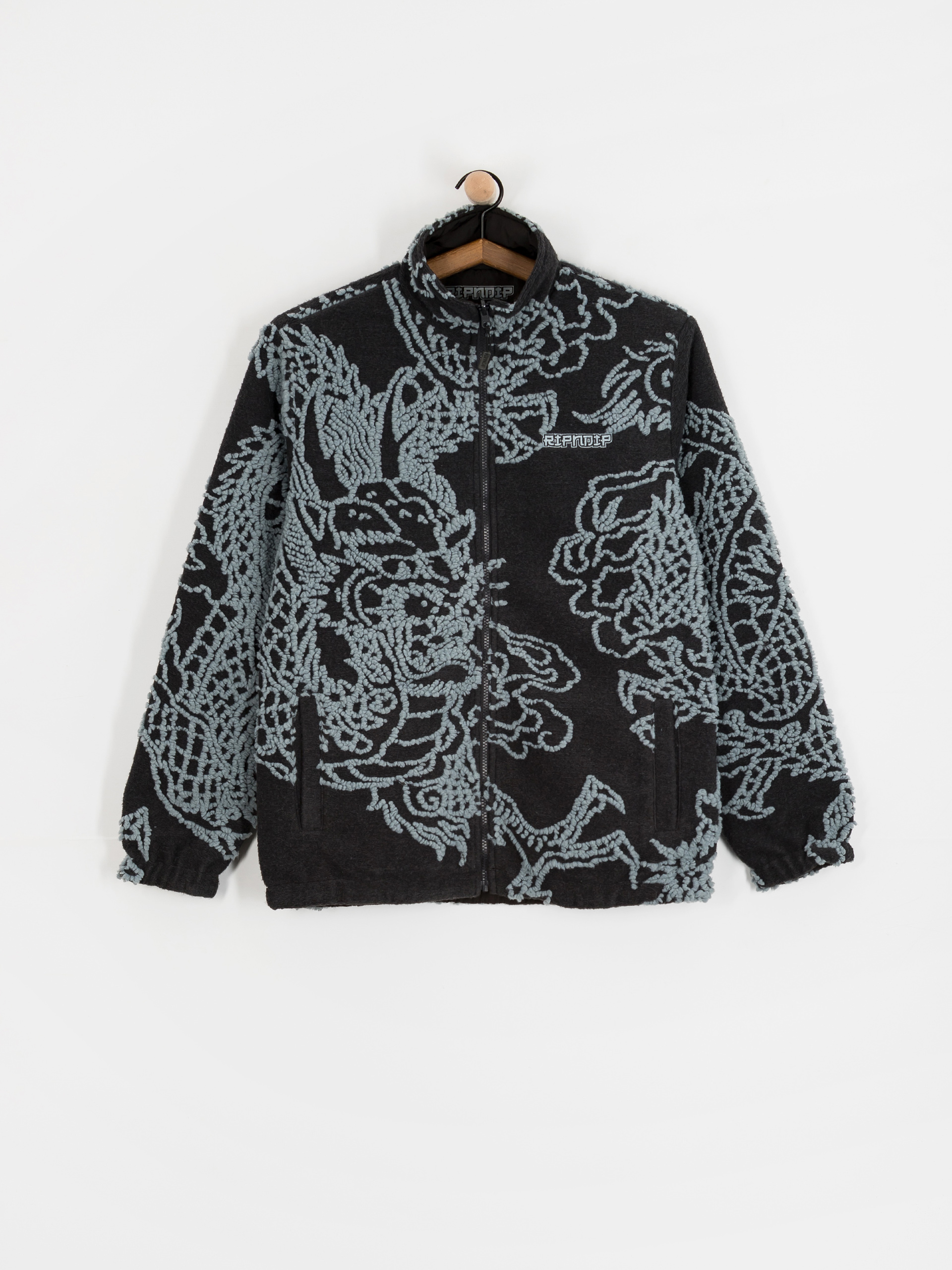 Geacă RipNDip Haku Reversible (black/charcoal)
