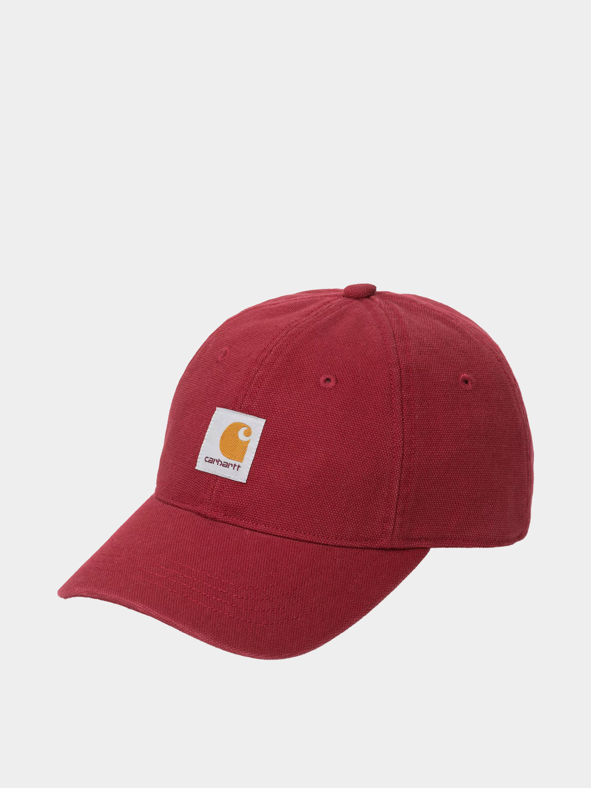 Șapcă Carhartt WIP Selby Canvas (scarlet/stone washed)