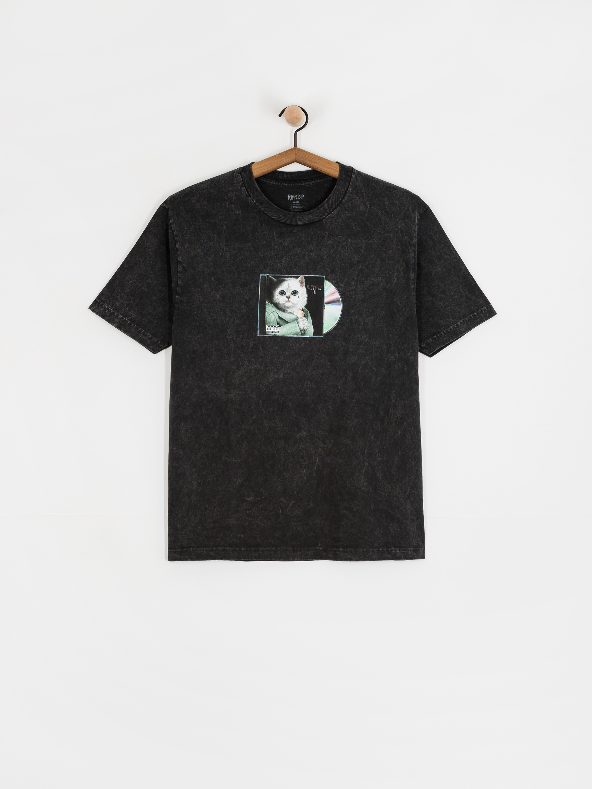 Tricou RipNDip Lil Nerm 3 (black vintage wash)