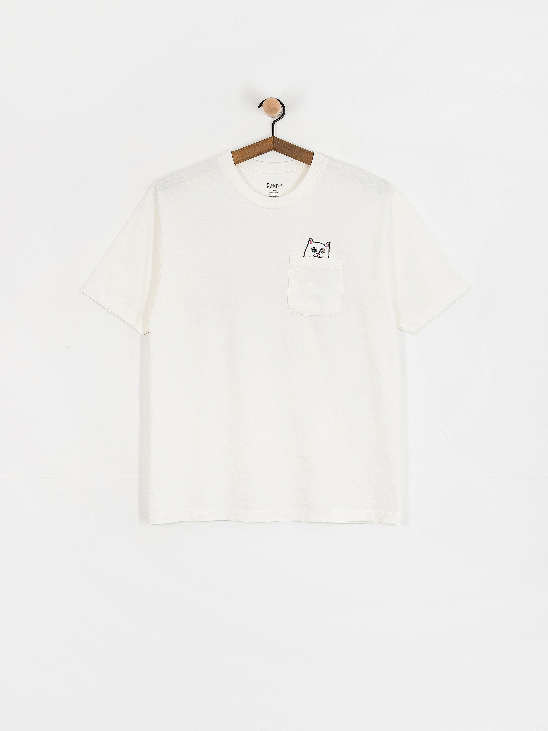 Tricou RipNDip Nut Then Bolt Pocket (bone)