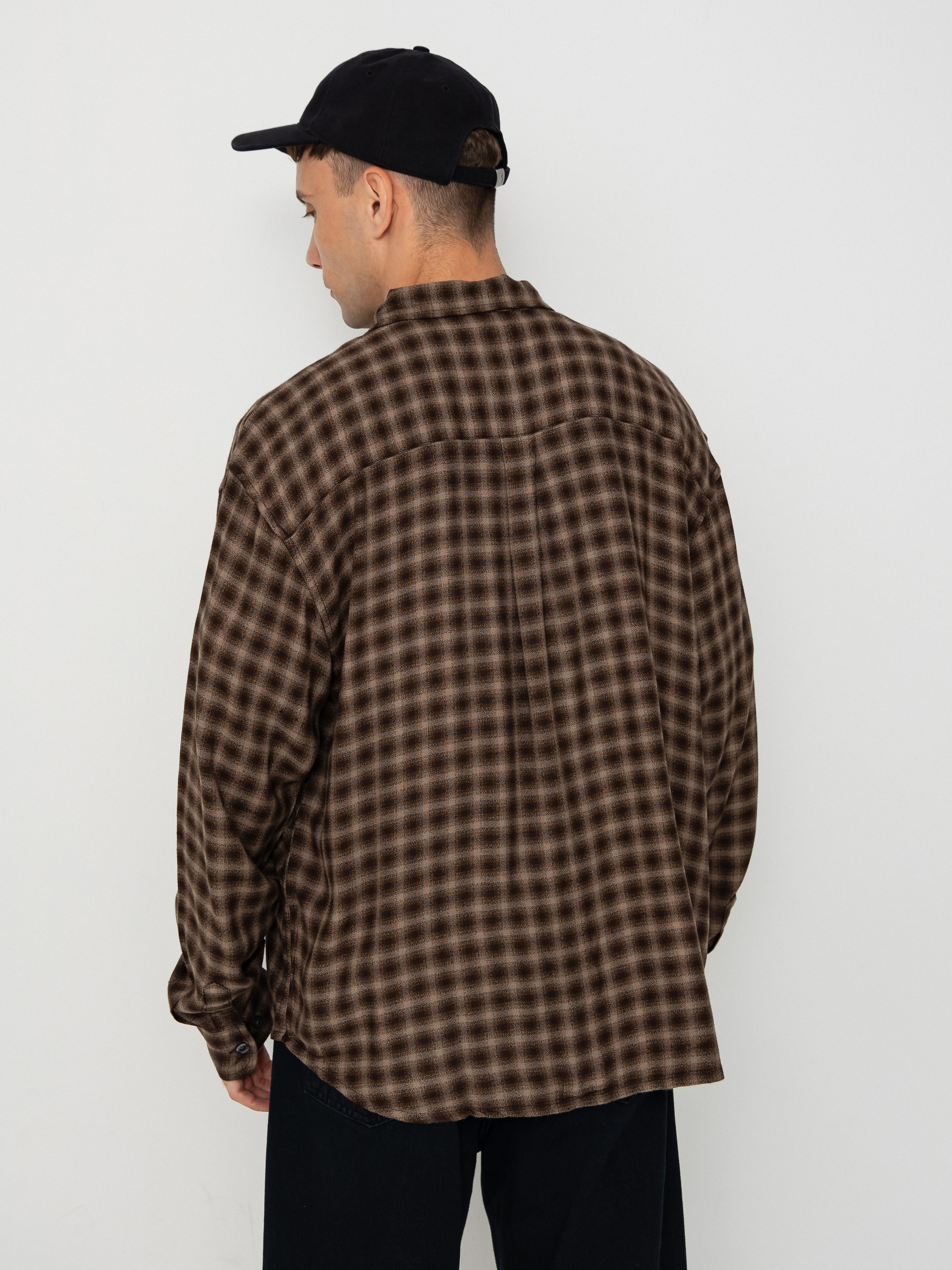 Cămașă OBEY Clarence Woven (black multi)