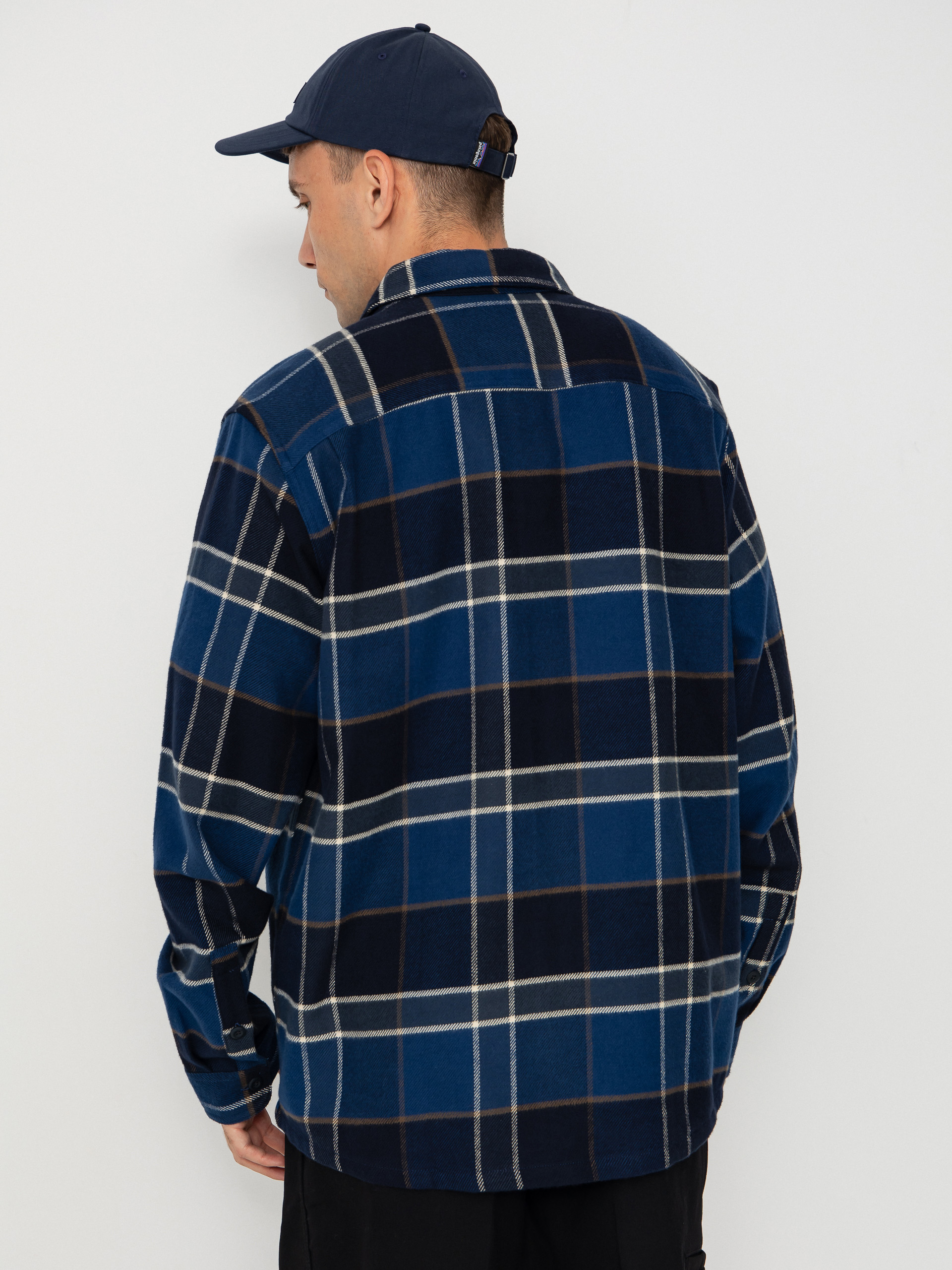 Cămașă Patagonia Fjord Flannel (cycles sunken blue)