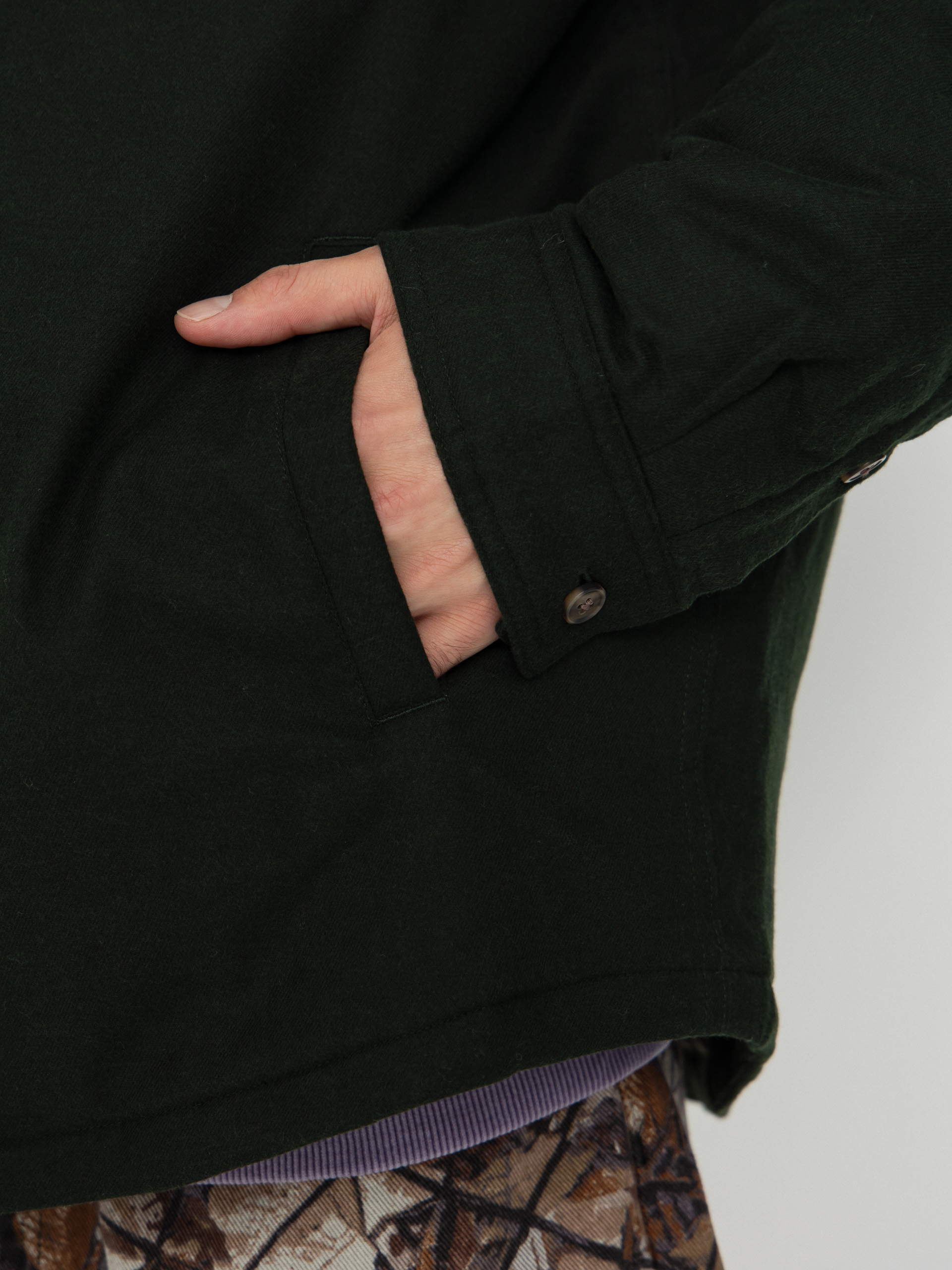 Cămașă Patagonia LW Insulated Fjord Flannel (old growth green)