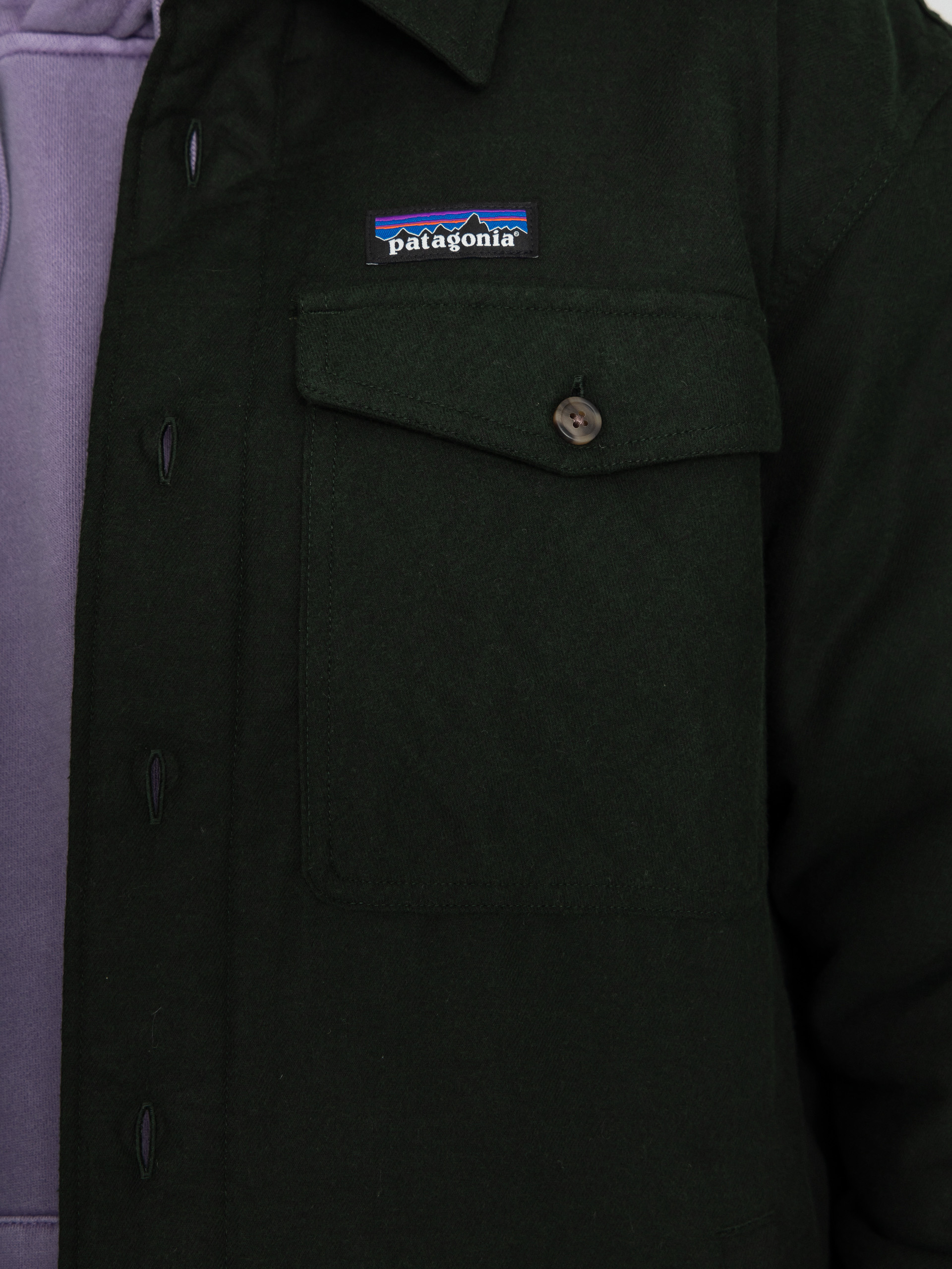 Cămașă Patagonia LW Insulated Fjord Flannel (old growth green)