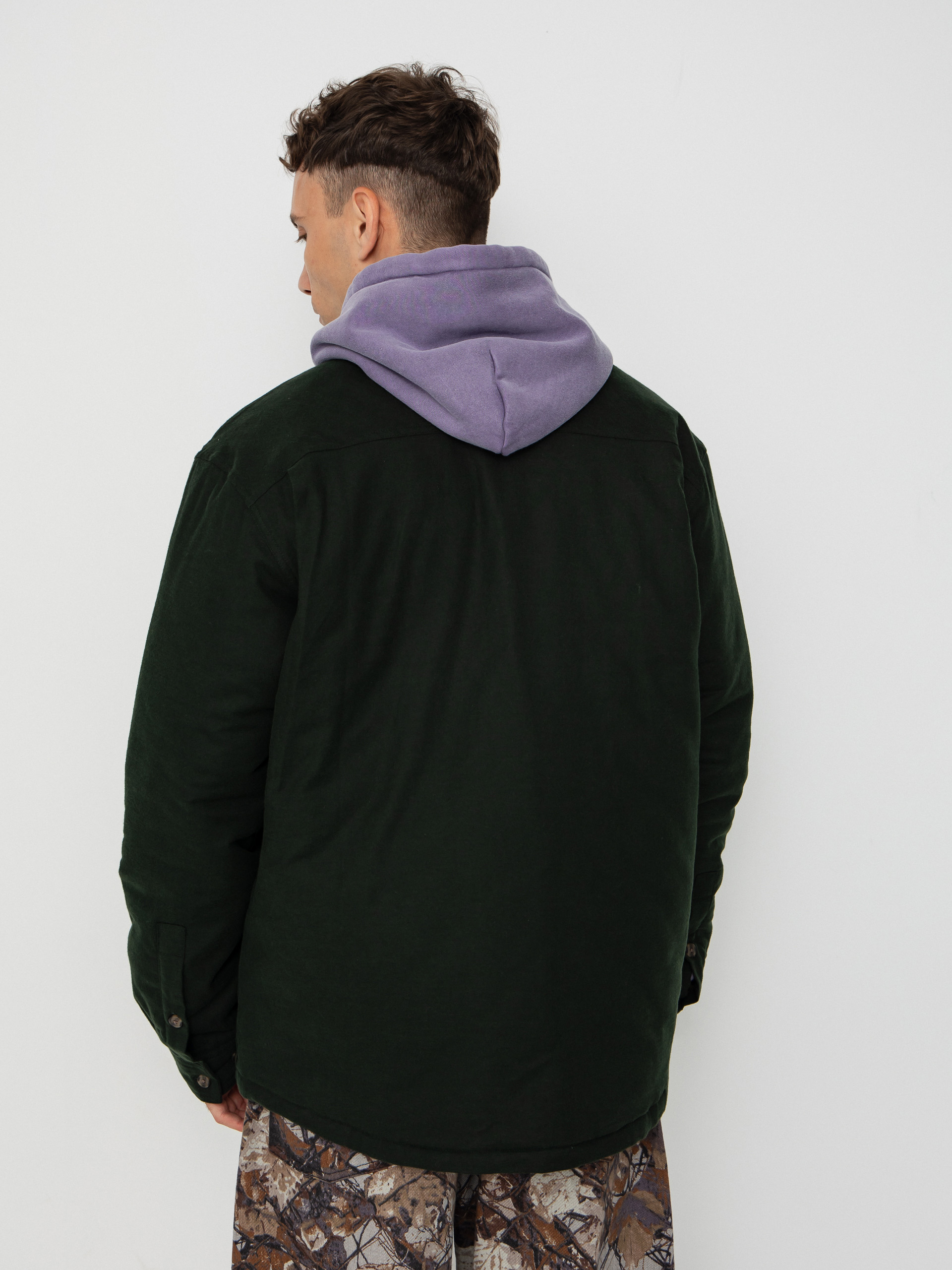 Cămașă Patagonia LW Insulated Fjord Flannel (old growth green)