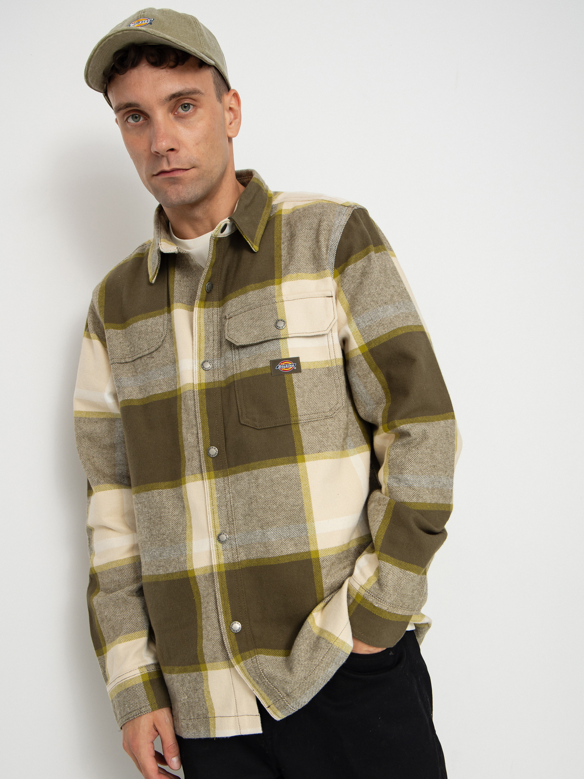 Cămașă Dickies Nimmons (wood ash)