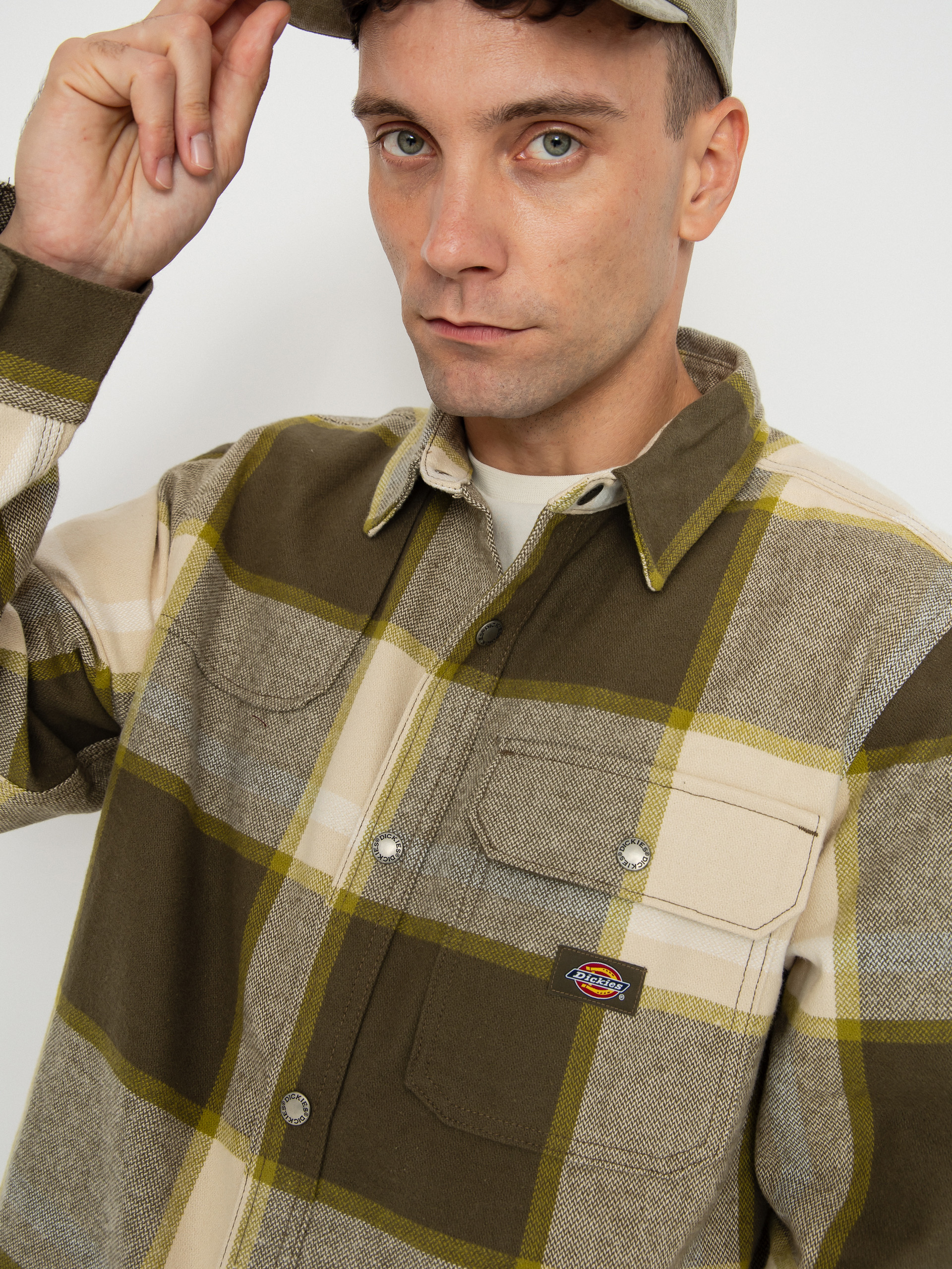 Cămașă Dickies Nimmons (wood ash)