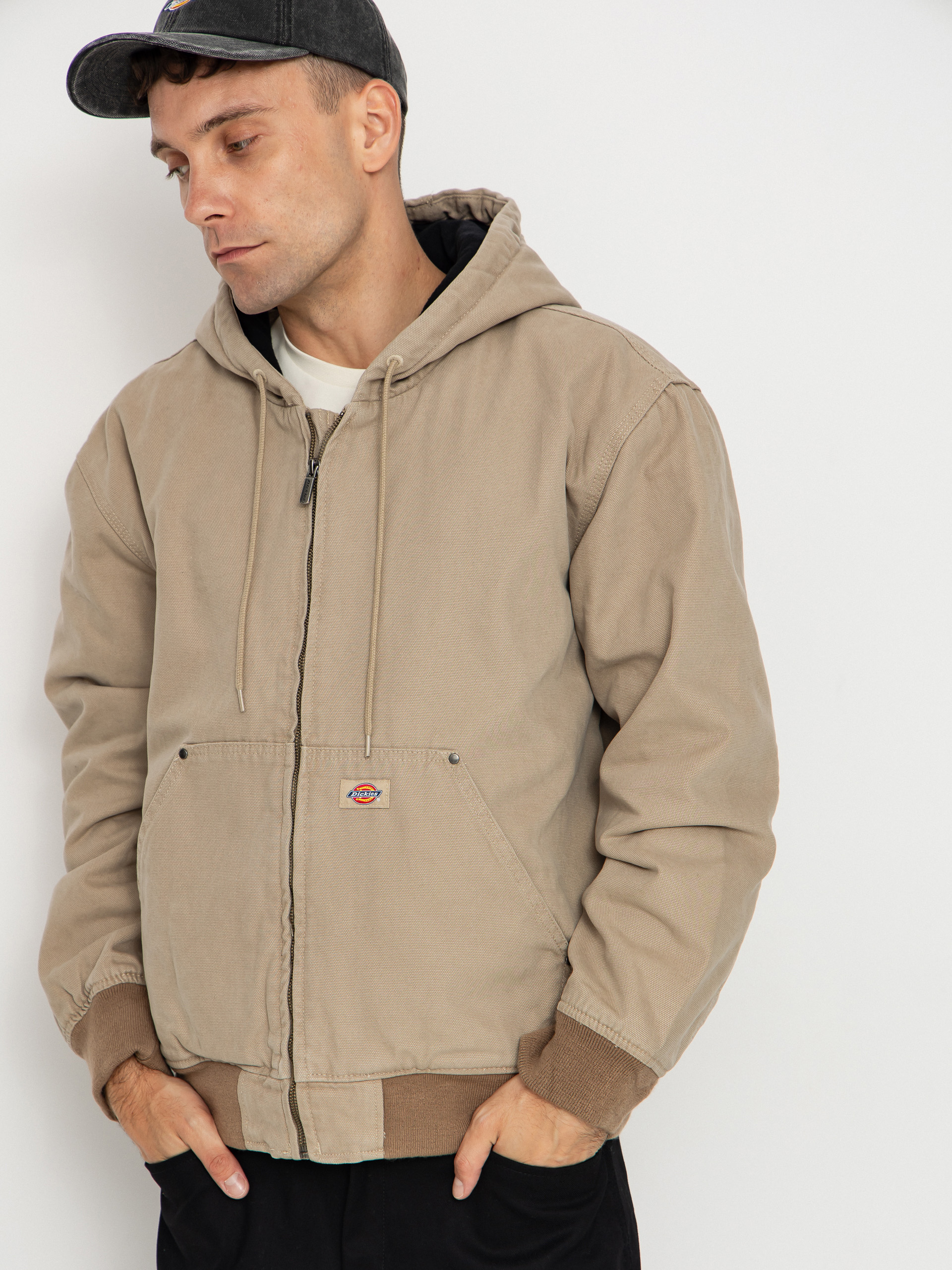 Geacă Dickies Hilham Hooded Canvas (desert sand)