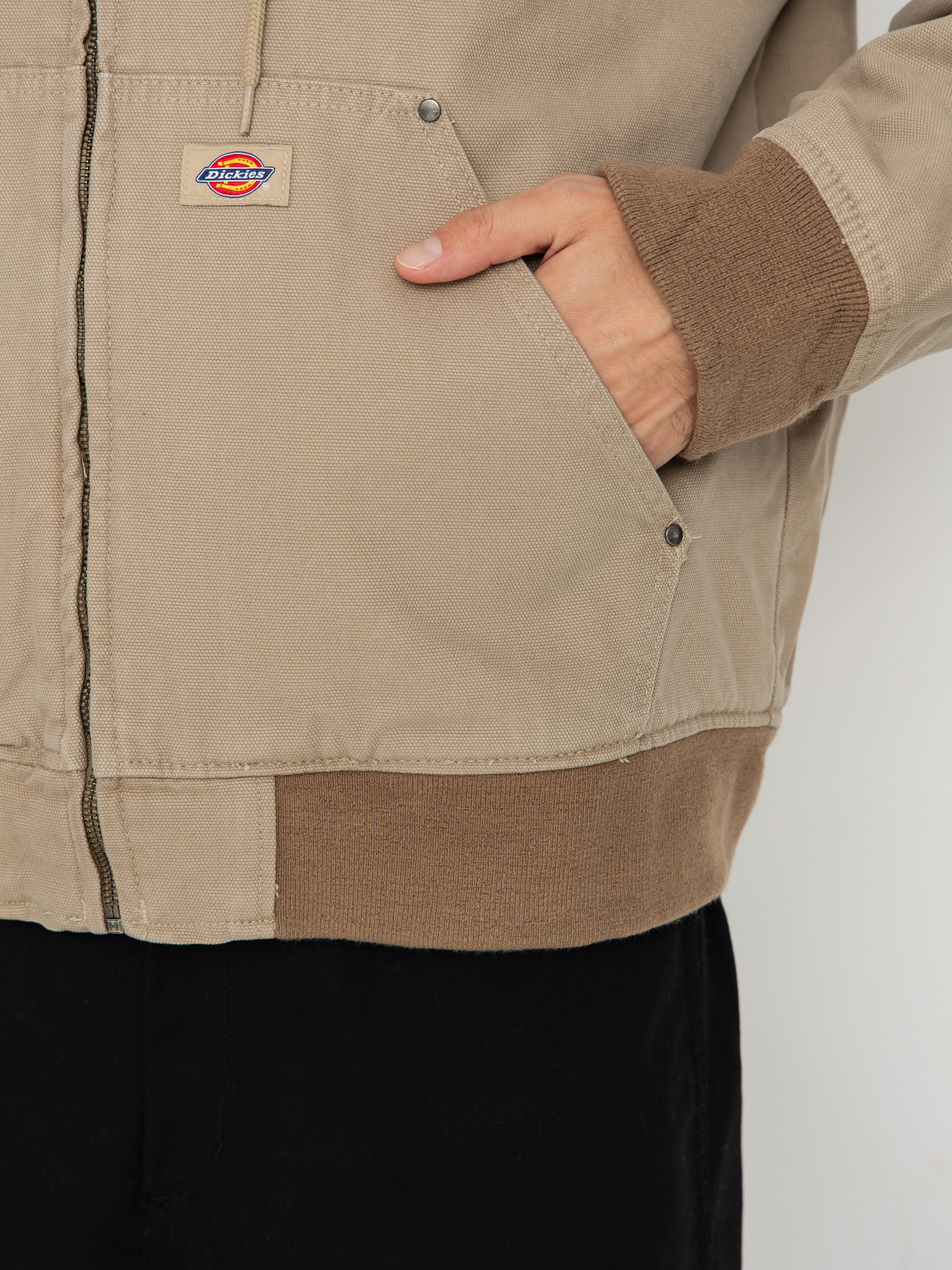 Geacă Dickies Hilham Hooded Canvas (desert sand)