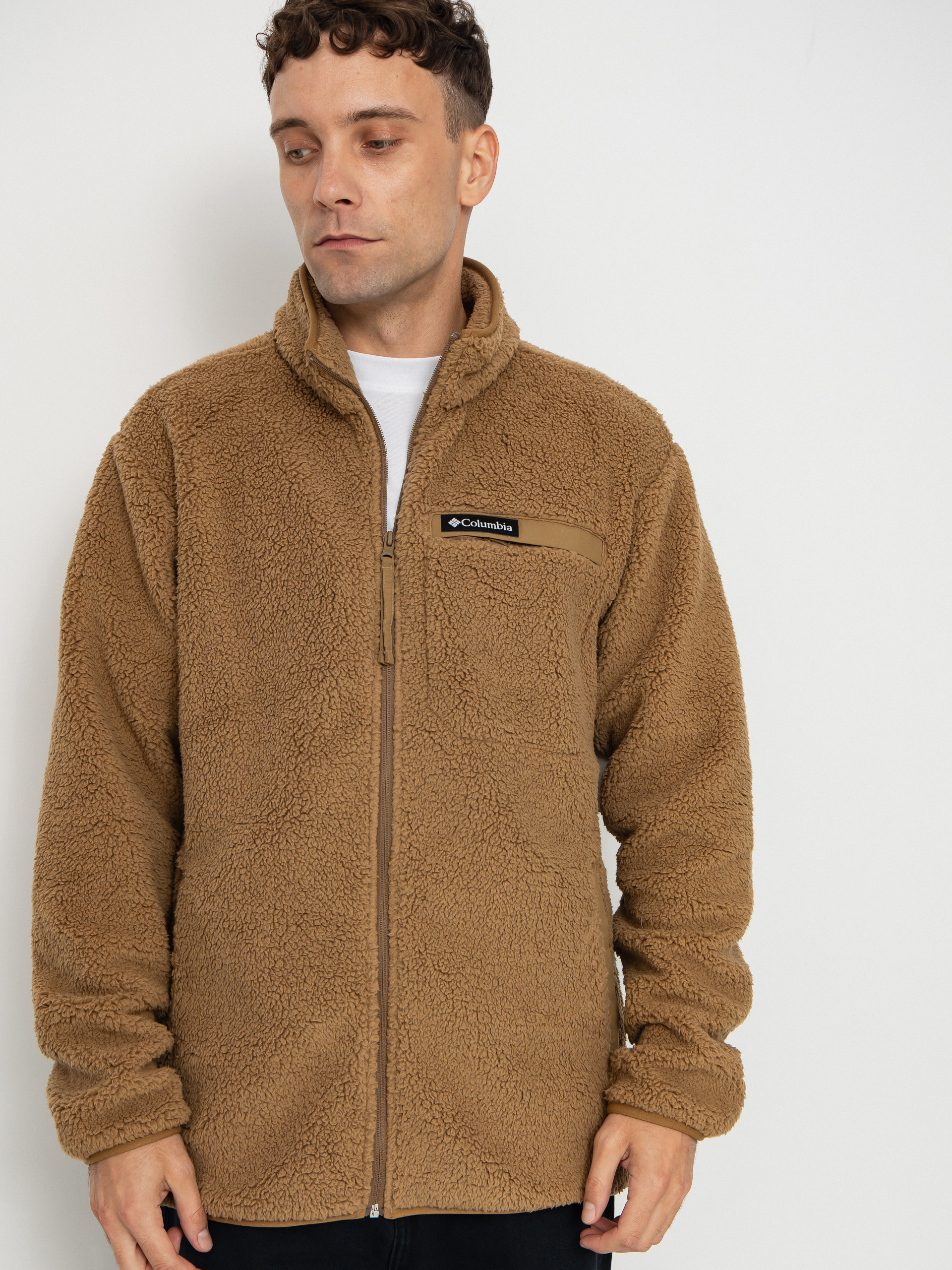 Hanorac din fleece Columbia Rugged Ridge High Pile Full Zip
