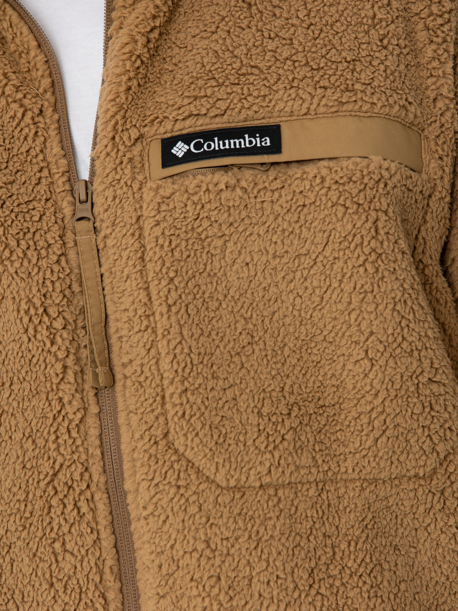 Pentru bărbați Hanorac din fleece Columbia Rugged Ridge High Pile Full Zip (delta)