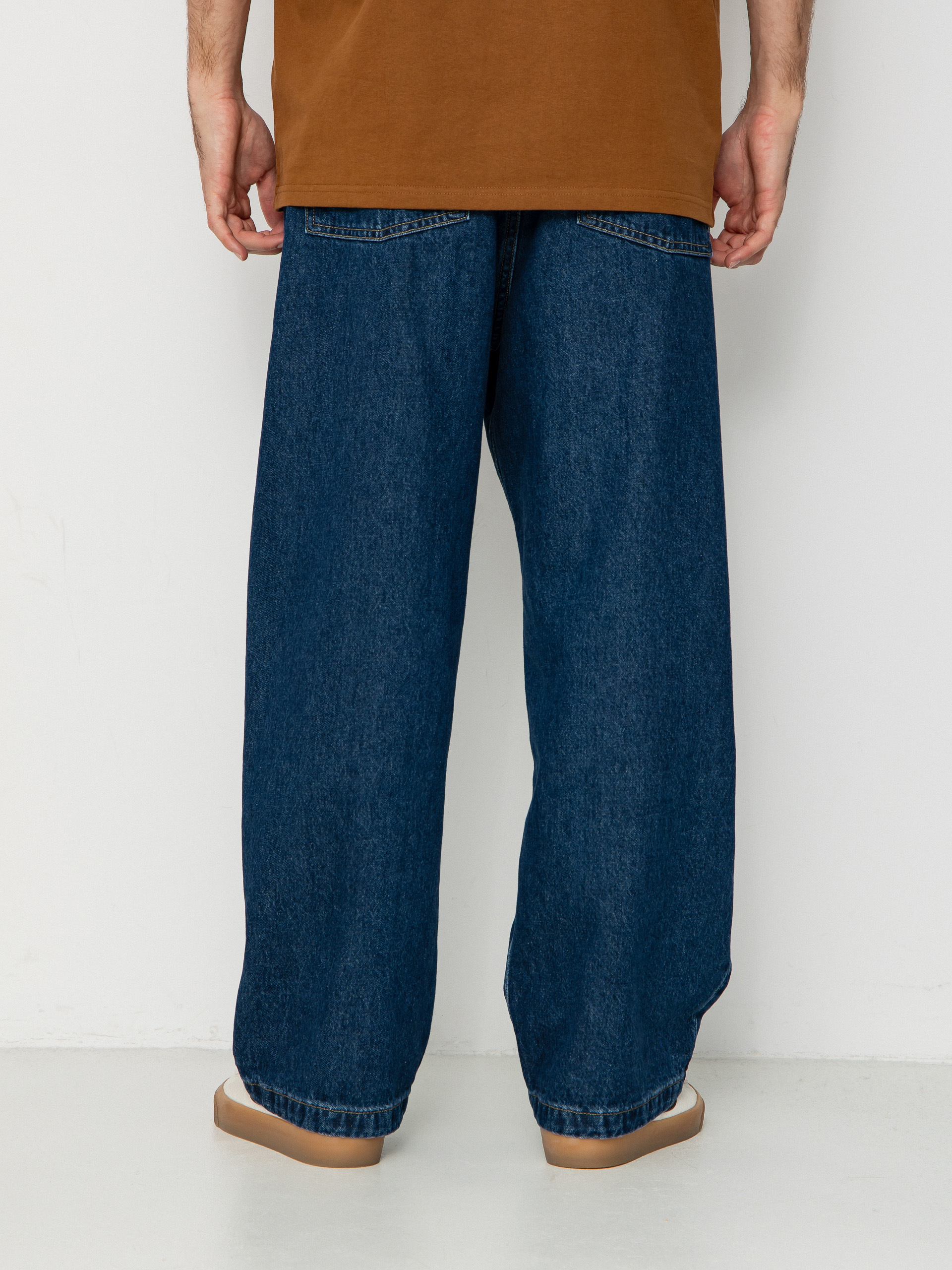 Pantaloni Carhartt WIP Brandon (blue/stone washed)