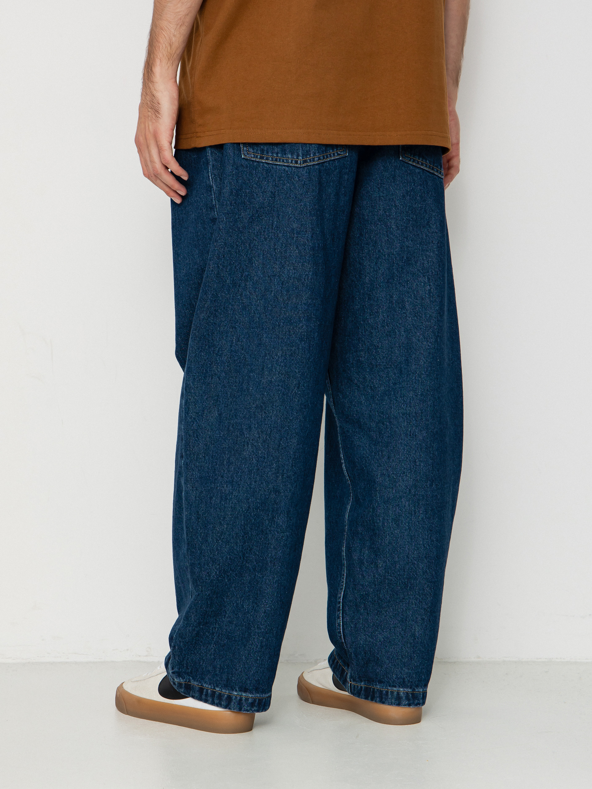 Pantaloni Carhartt WIP Brandon (blue/stone washed)