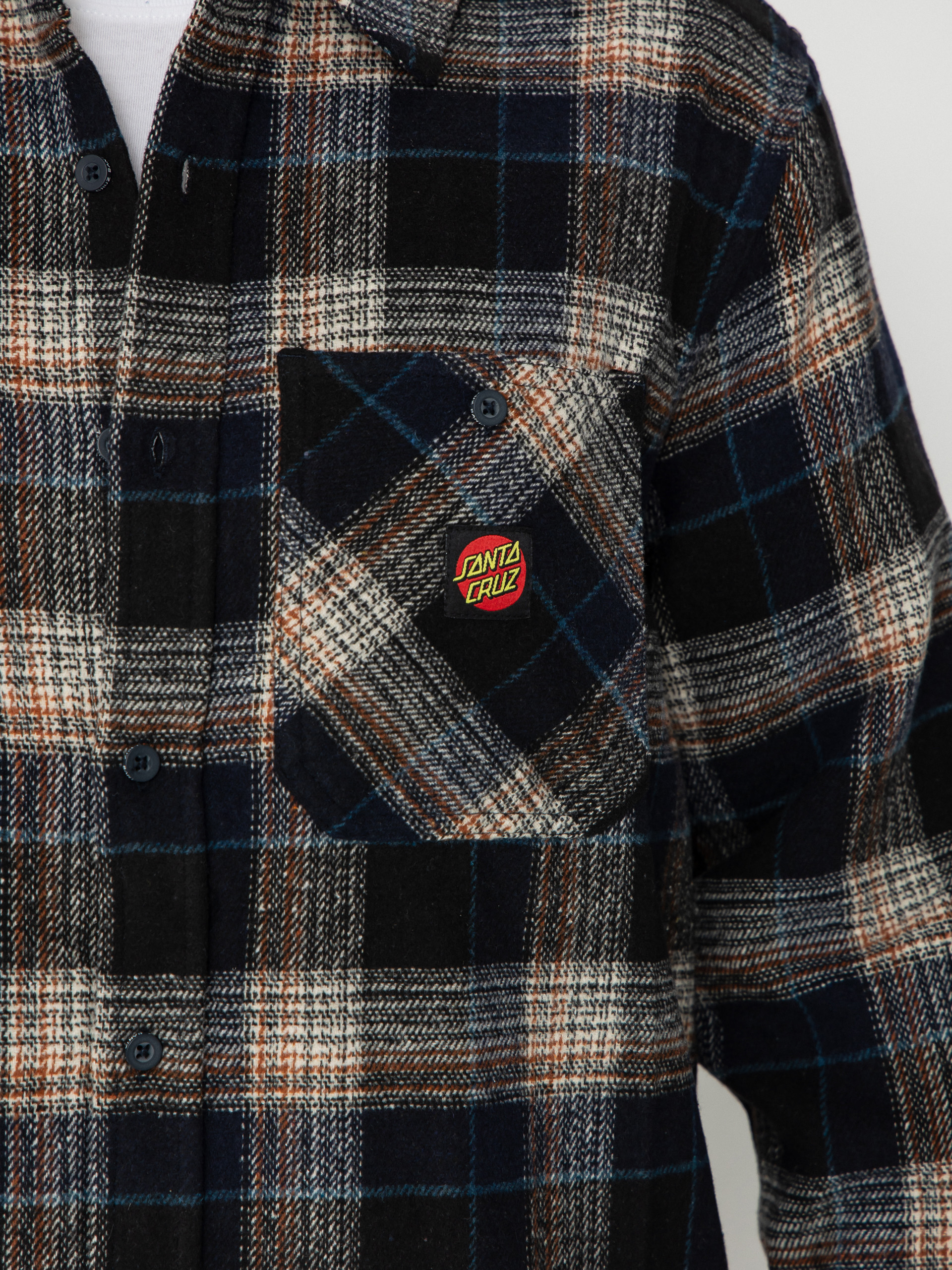 Cămașă Santa Cruz Apex (navy check)