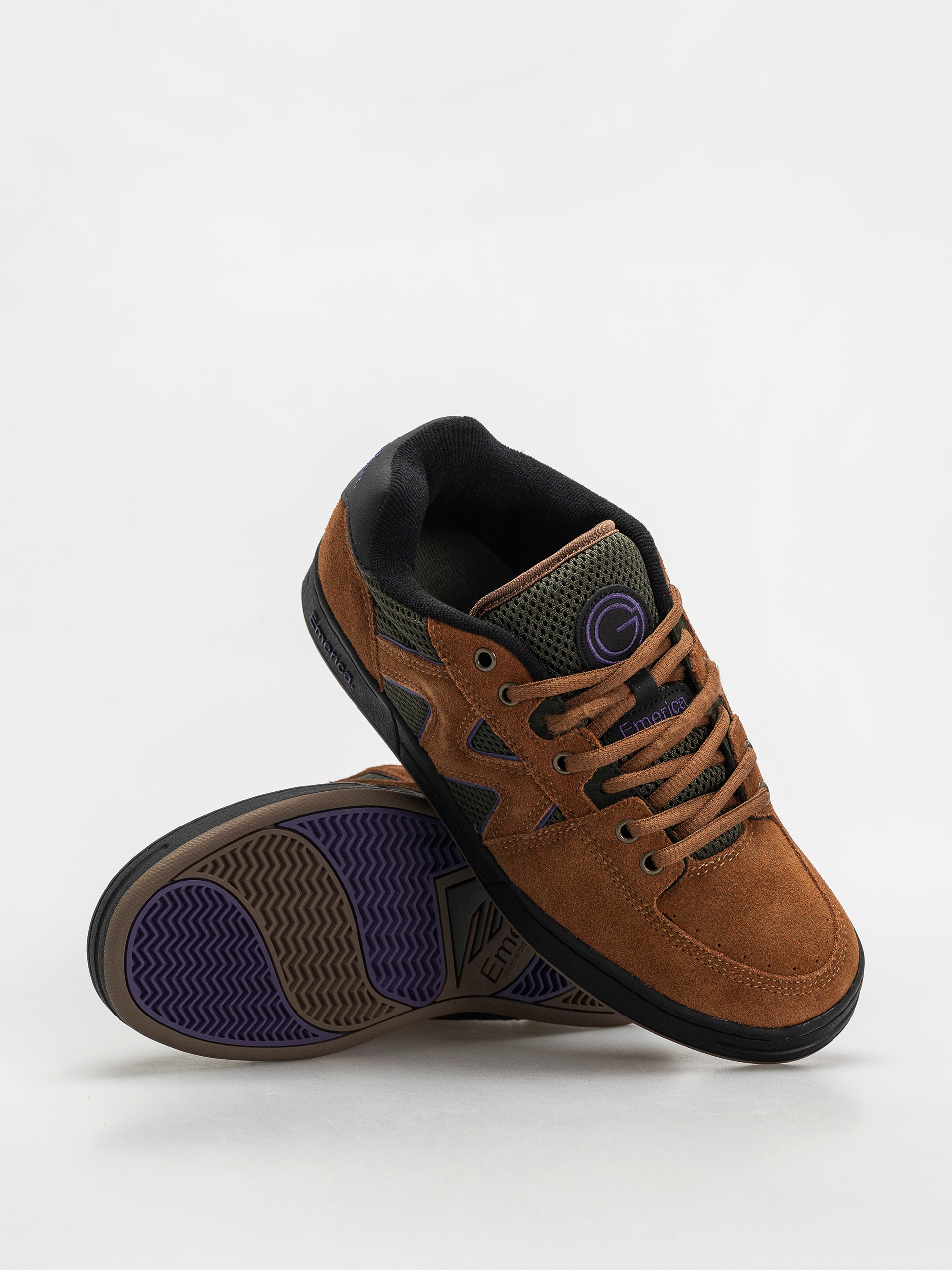 Pantofi Emerica Og 1 (brown/green)