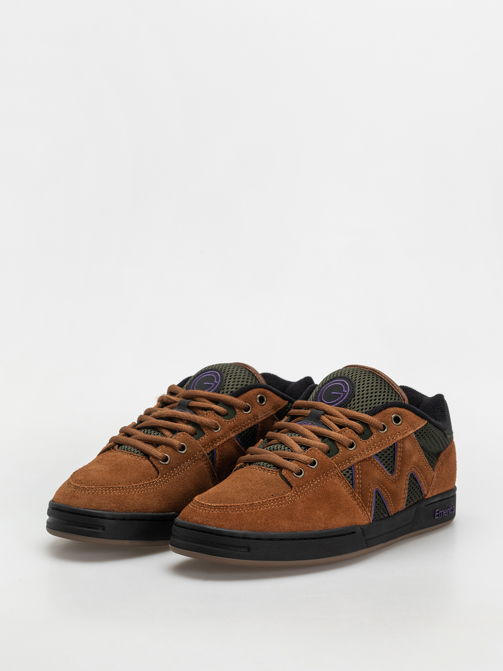 Pantofi Emerica Og 1 (brown/green)