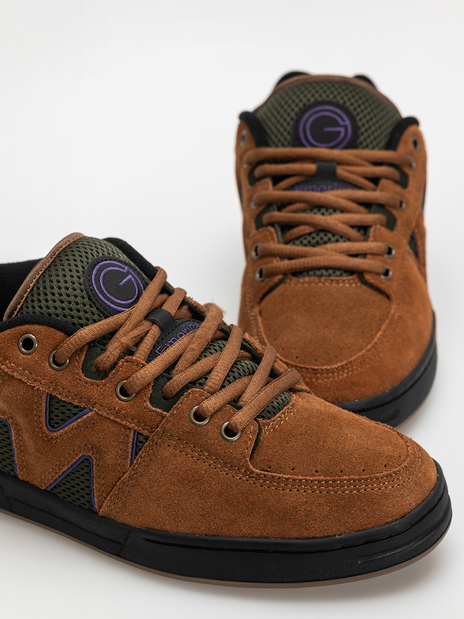 Pantofi Emerica Og 1 (brown/green)