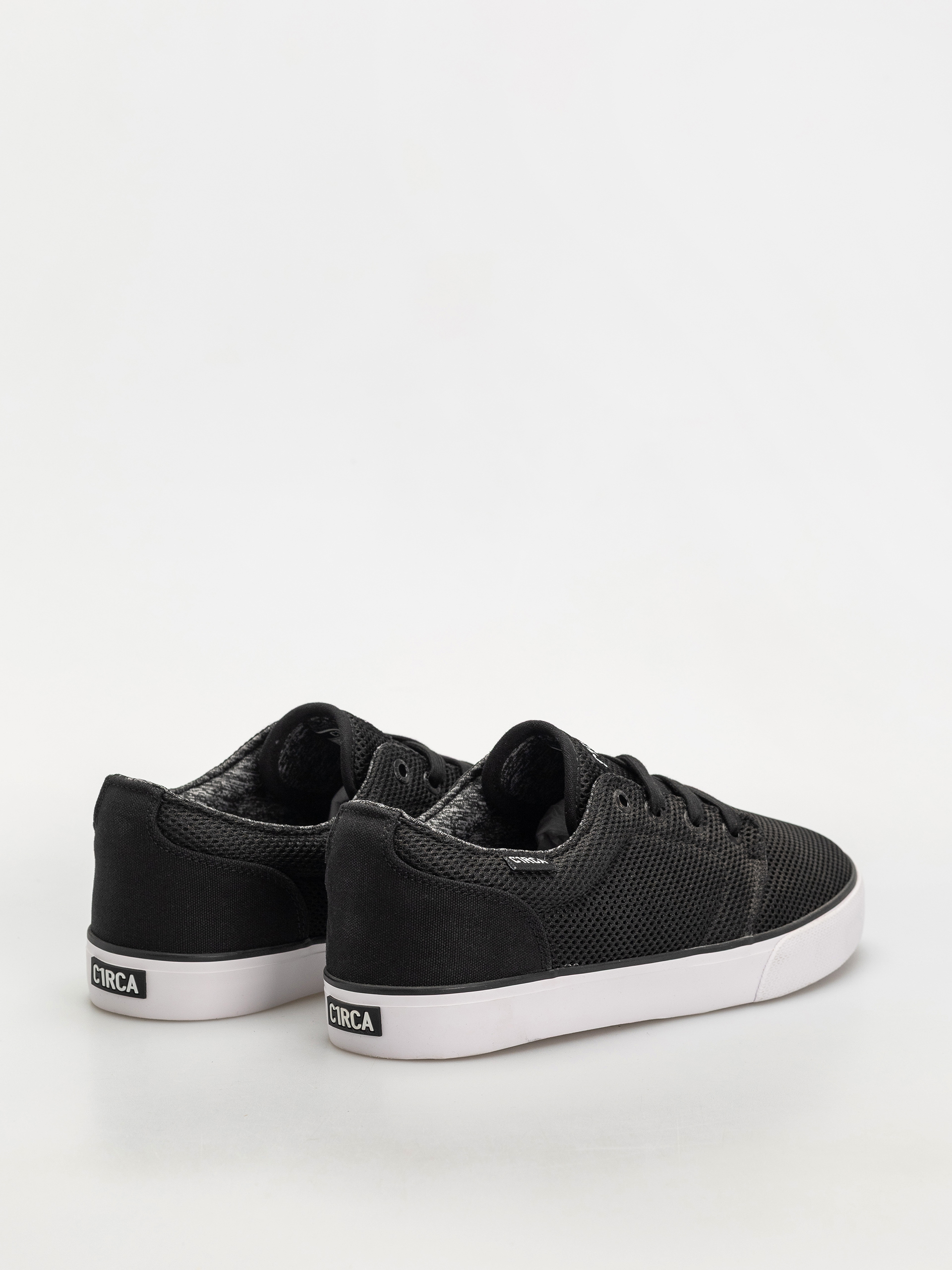 Pantofi Circa Drifter (black/white/mesh/canvas)