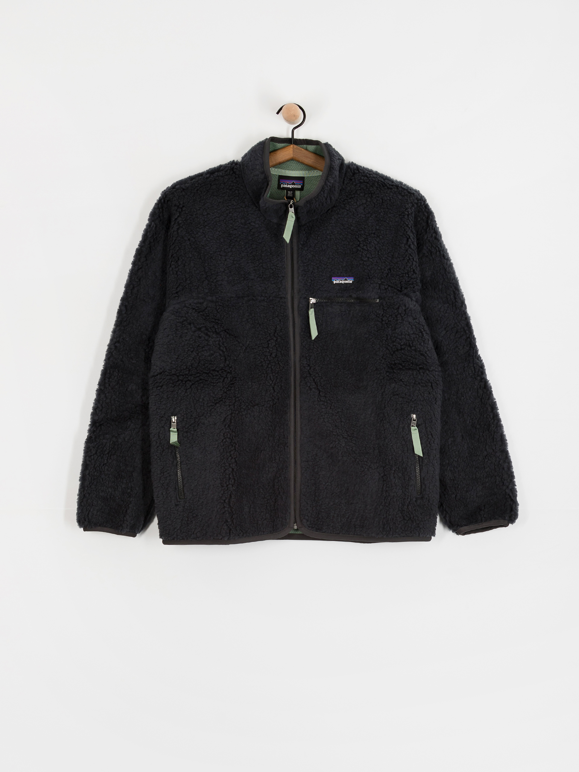 Hanorac Patagonia Natural Blend Retro Cardigan (ink black)