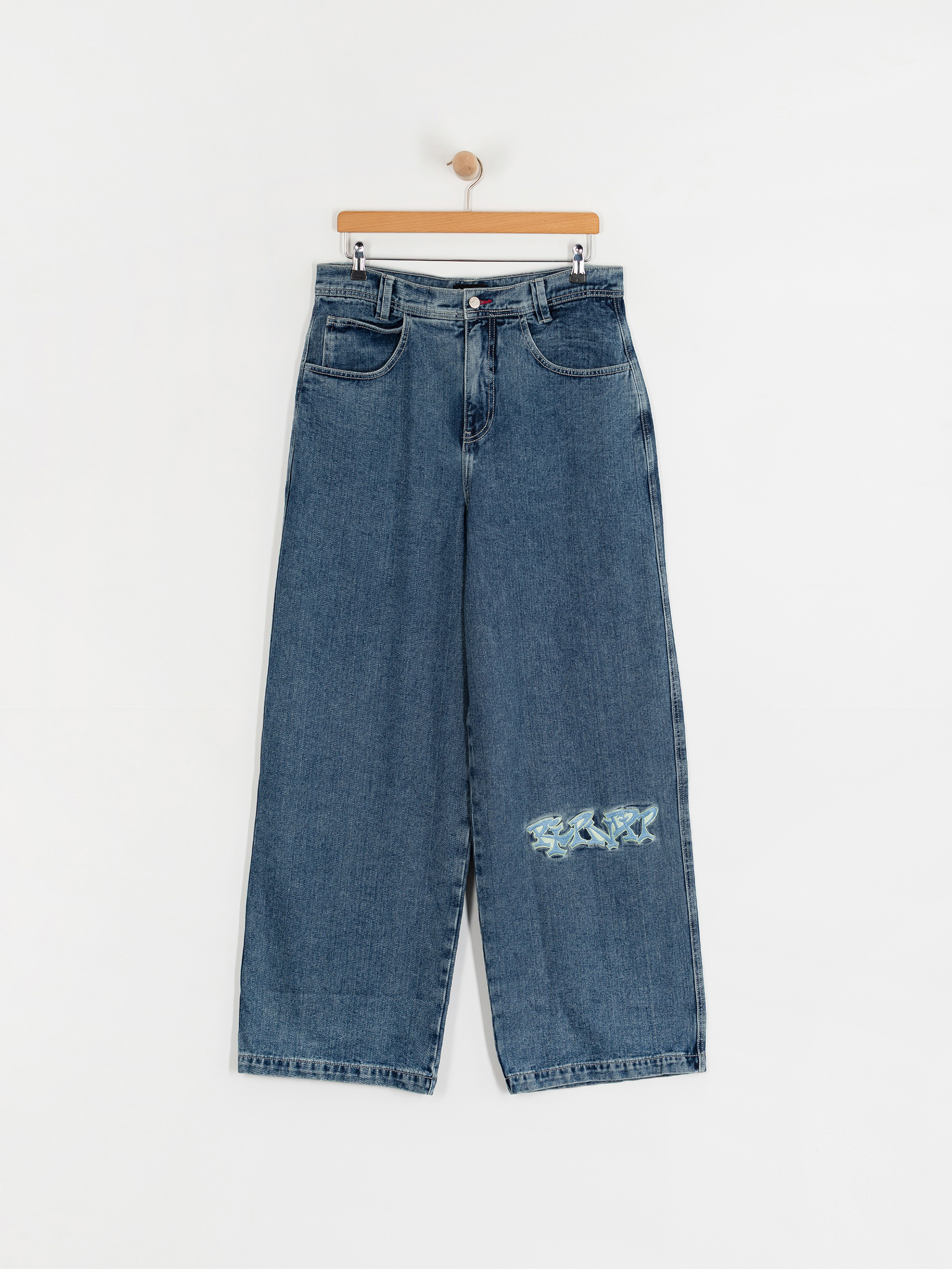 Pantaloni RipNDip Ace Ultra Wide Leg (medium wash)