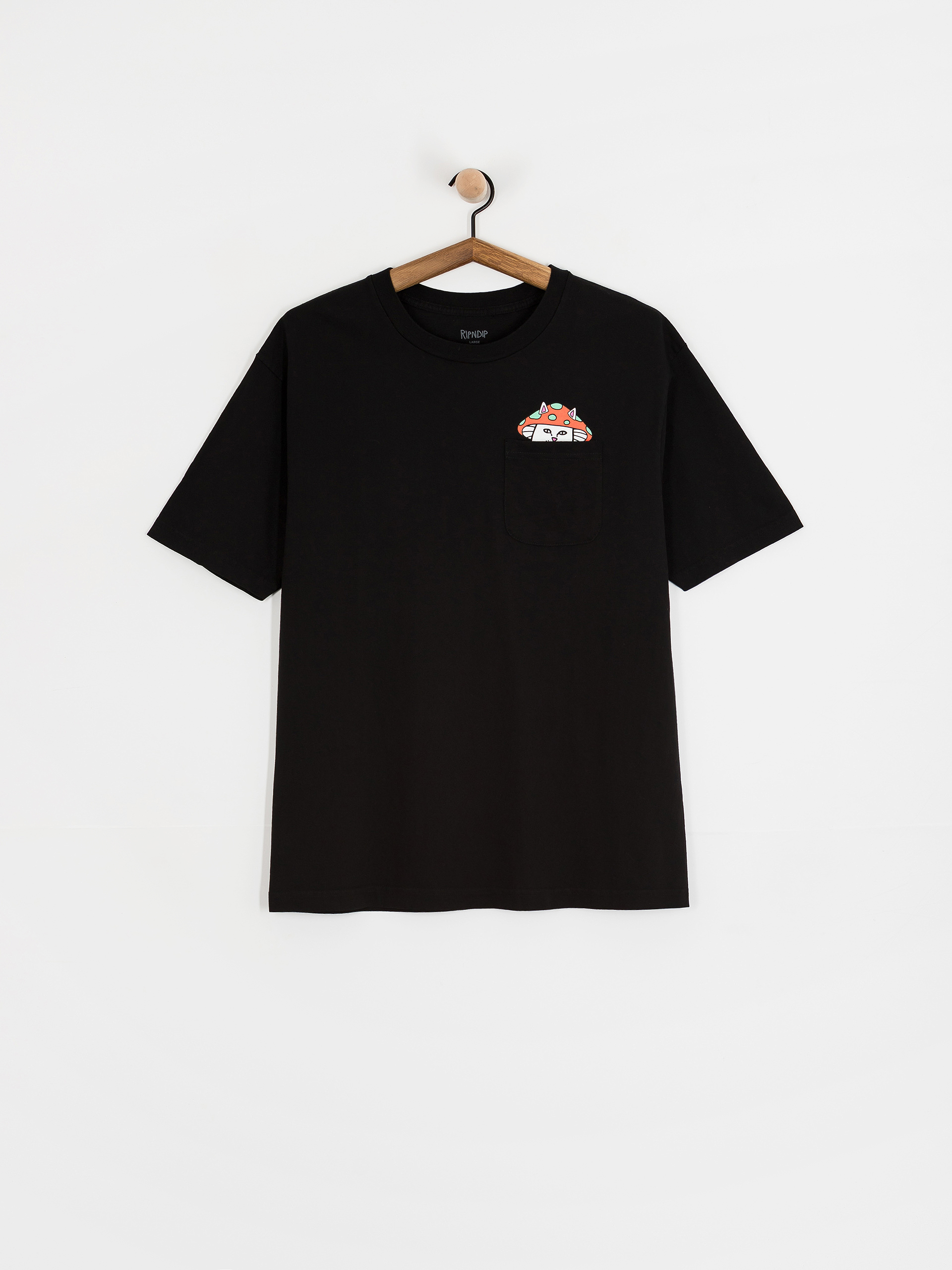 Tricou RipNDip Lord Shroomy Pocket (black)