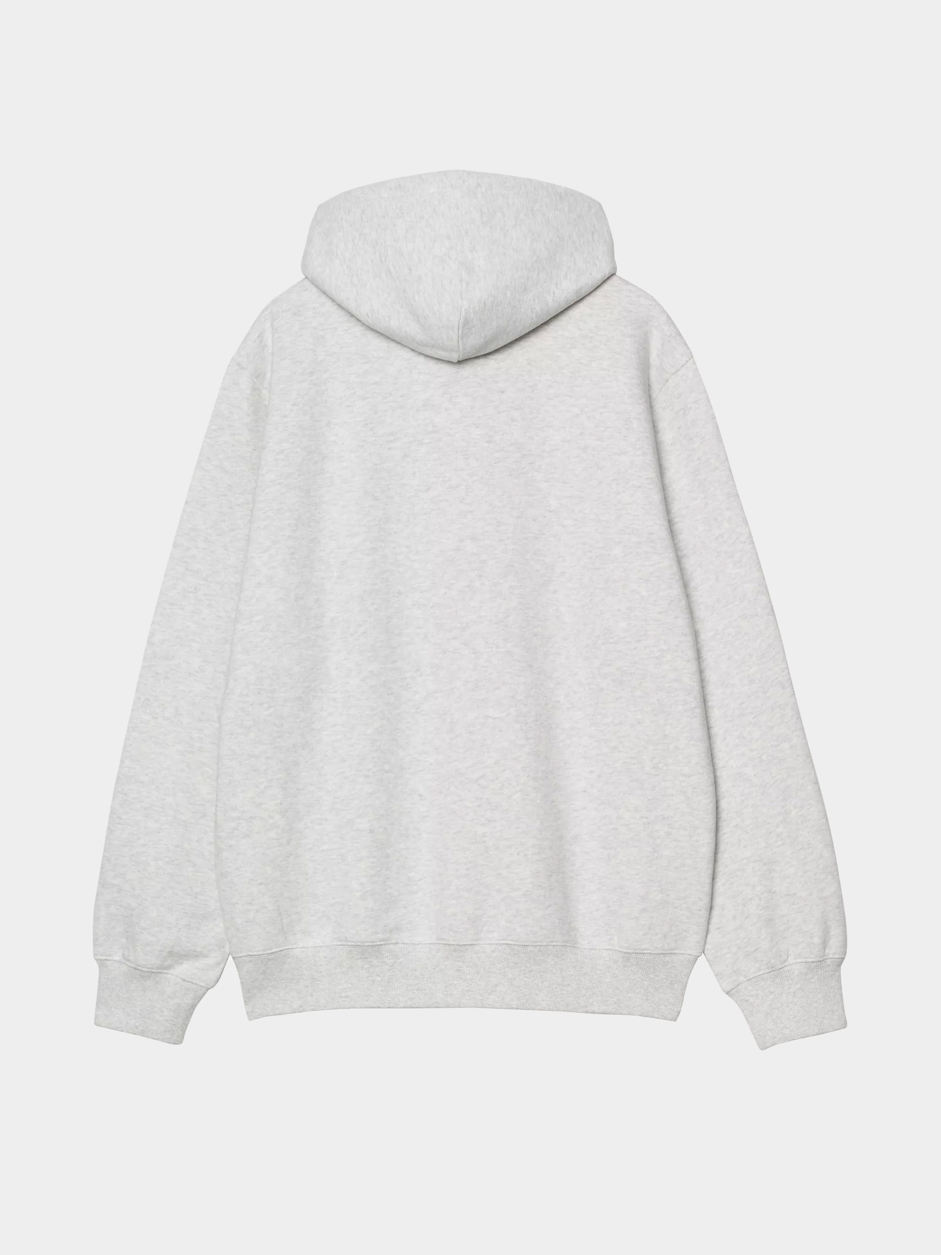 Hanorac cu glugă Carhartt WIP Wild Dog HD (ash heather)