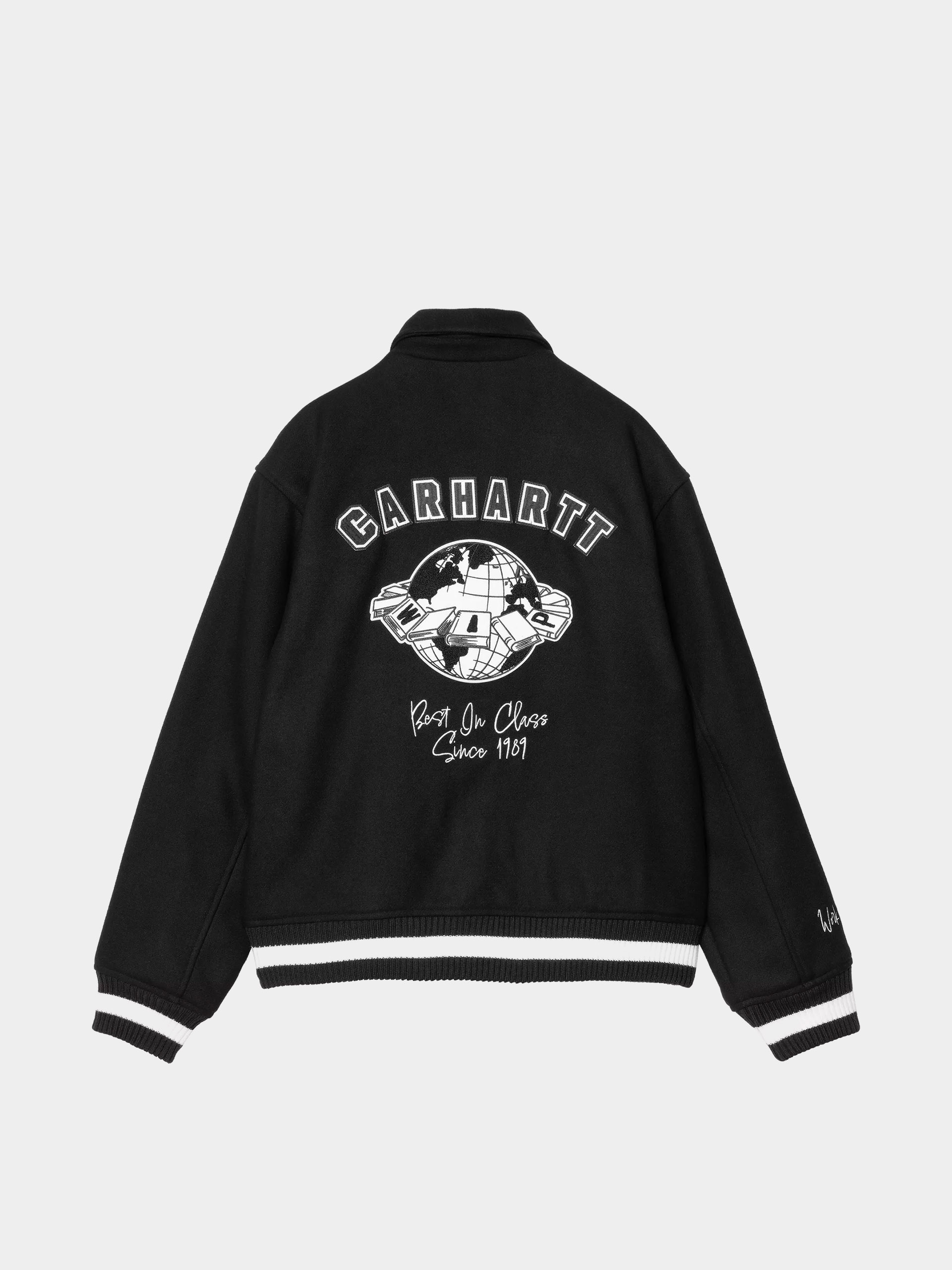 Geacă Carhartt WIP World Class Varsity (black)