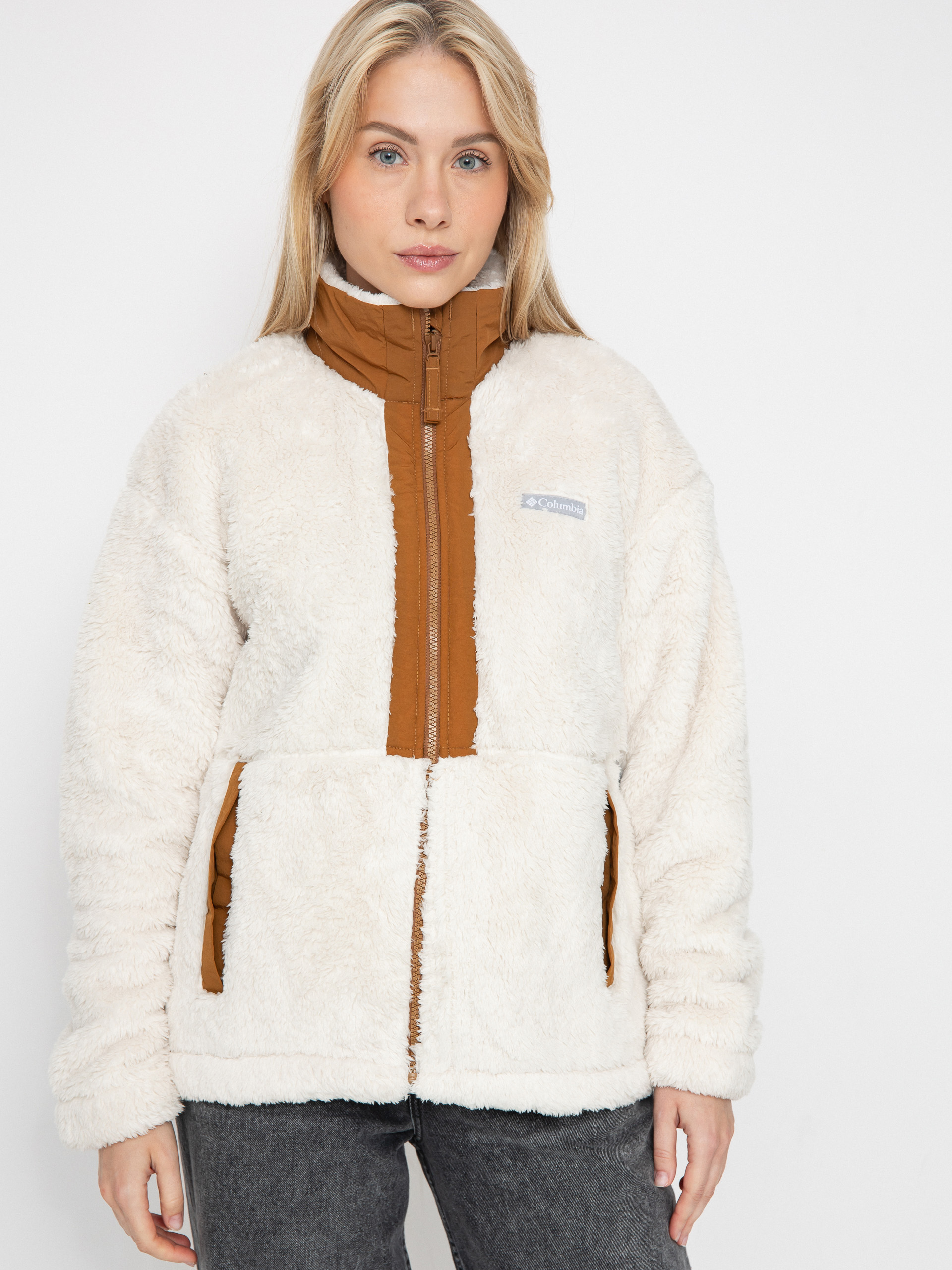 Hanorac din fleece Columbia Boundless Discovery Sherpa Full Zip II