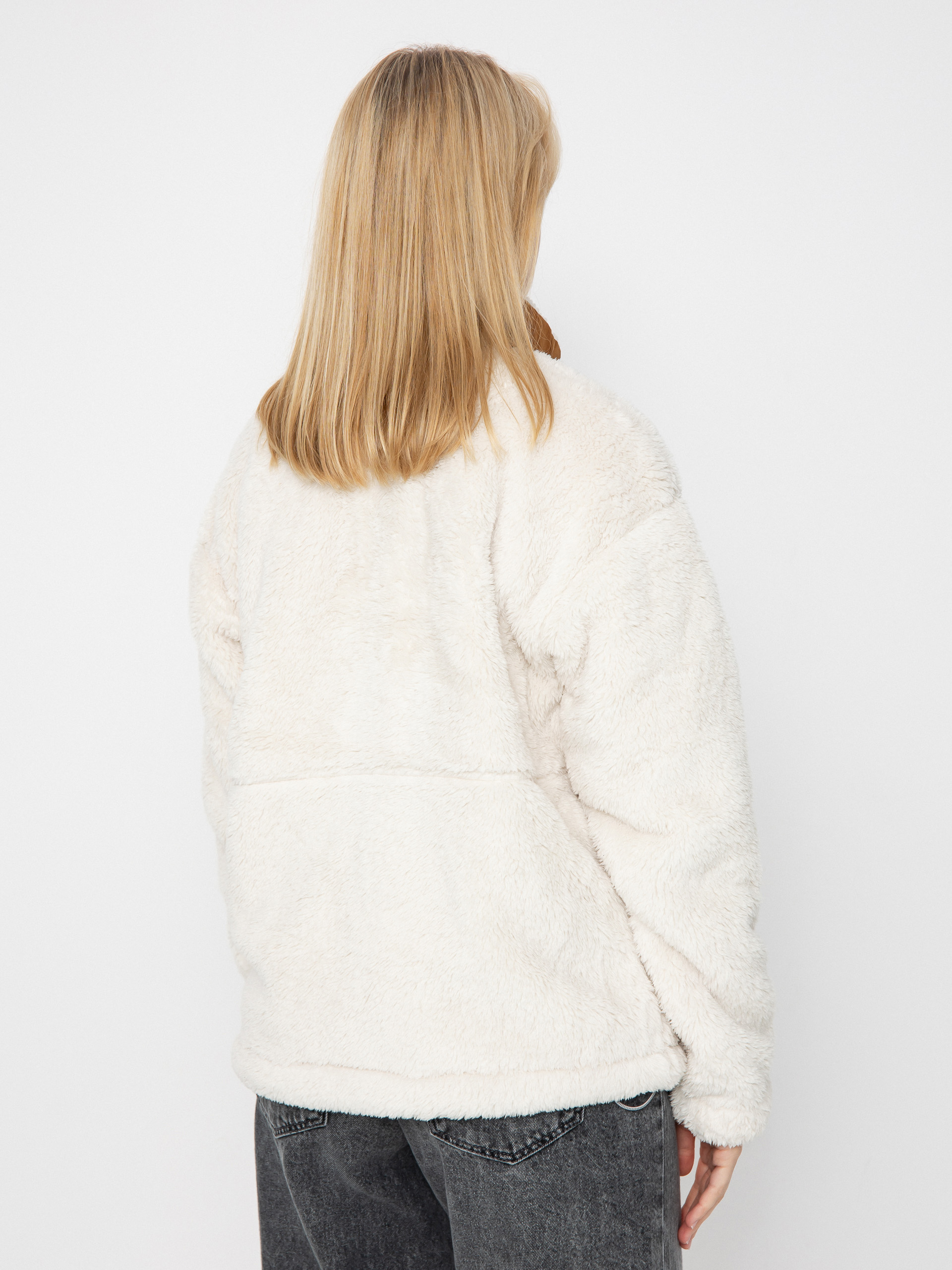 Pentru femei Hanorac din fleece Columbia Boundless Discovery Sherpa Full Zip II (chalk/camel brown)