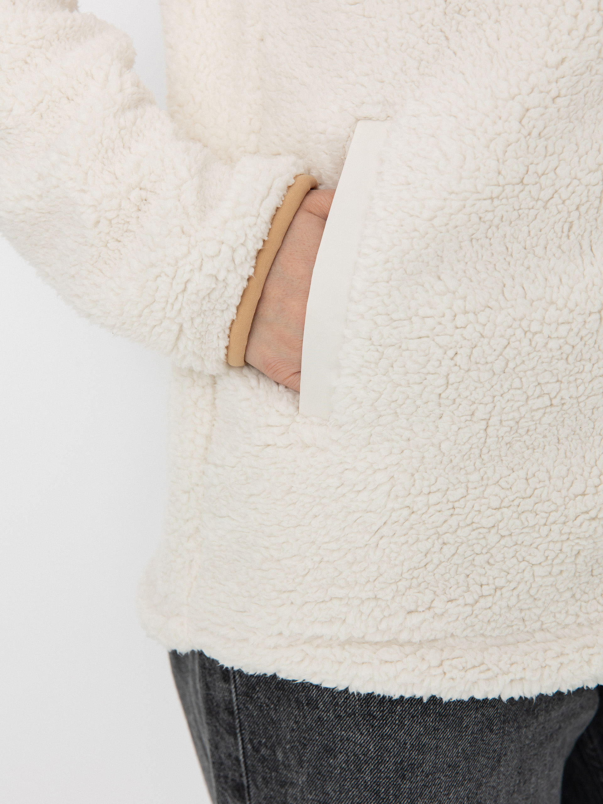 Pentru femei Hanorac din fleece Columbia West Bend Full Zip II (chalk)