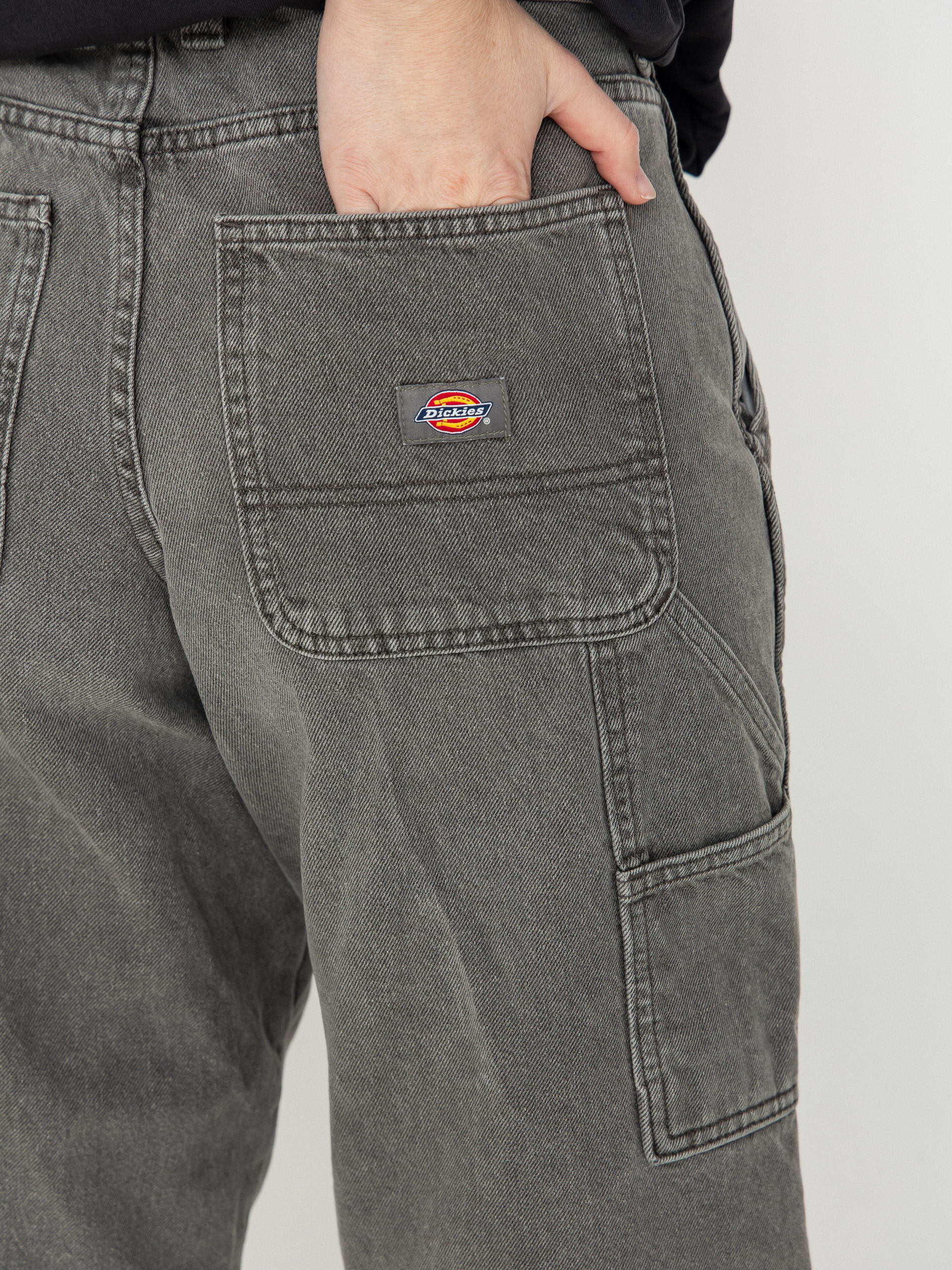 Pantaloni Dickies Stevensville Carpenter Wmn (grey wash tinted)