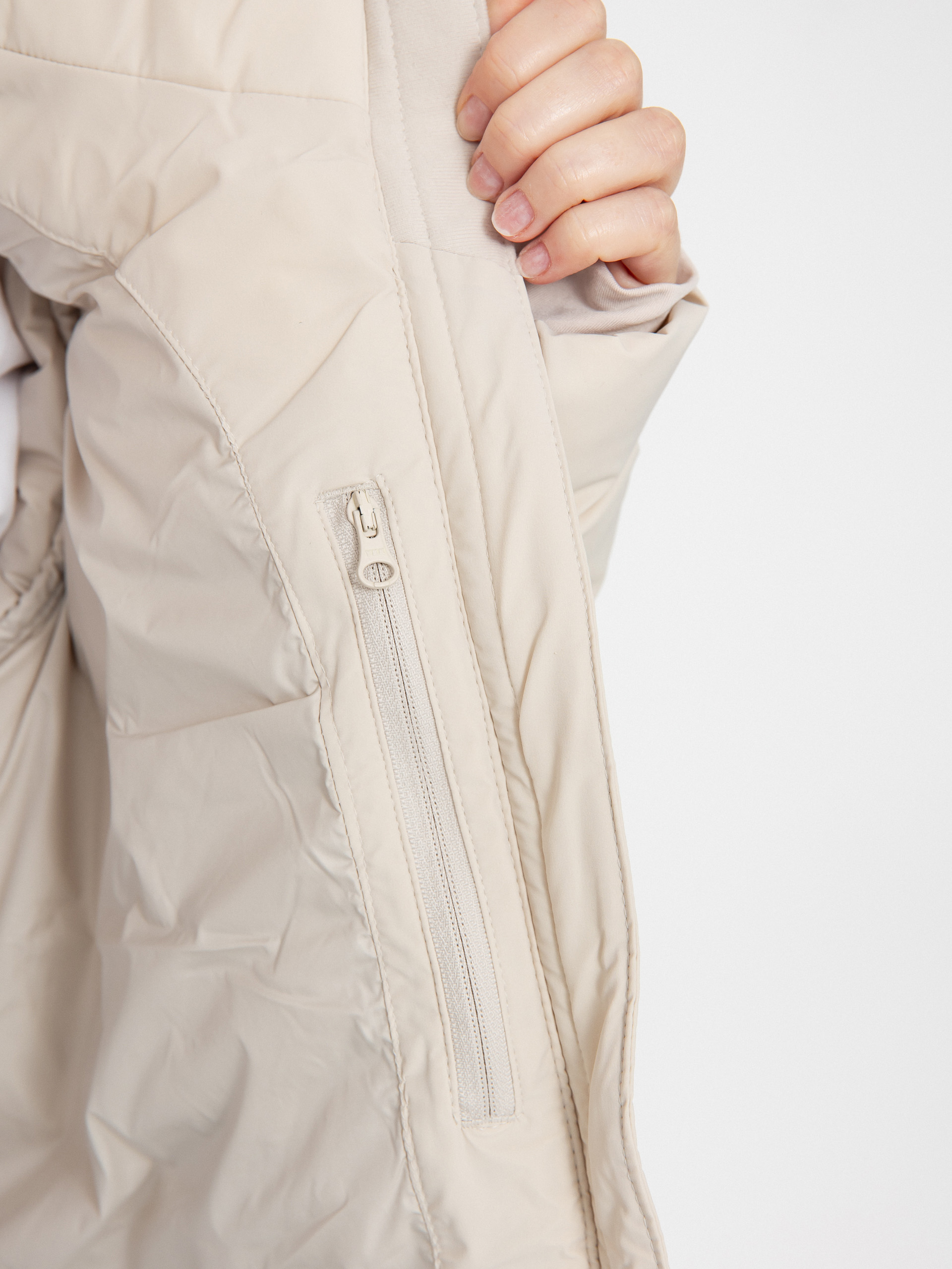 Geacă Columbia Amaze Puff Mid Hooded Wmn (dark stone)