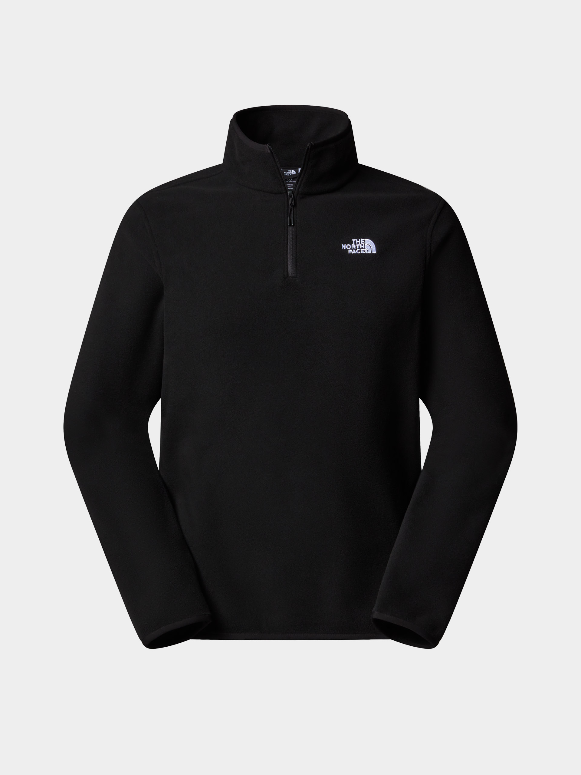Hanorac din fleece The North Face Glacier FLC 1/4 Zip (tnf black)