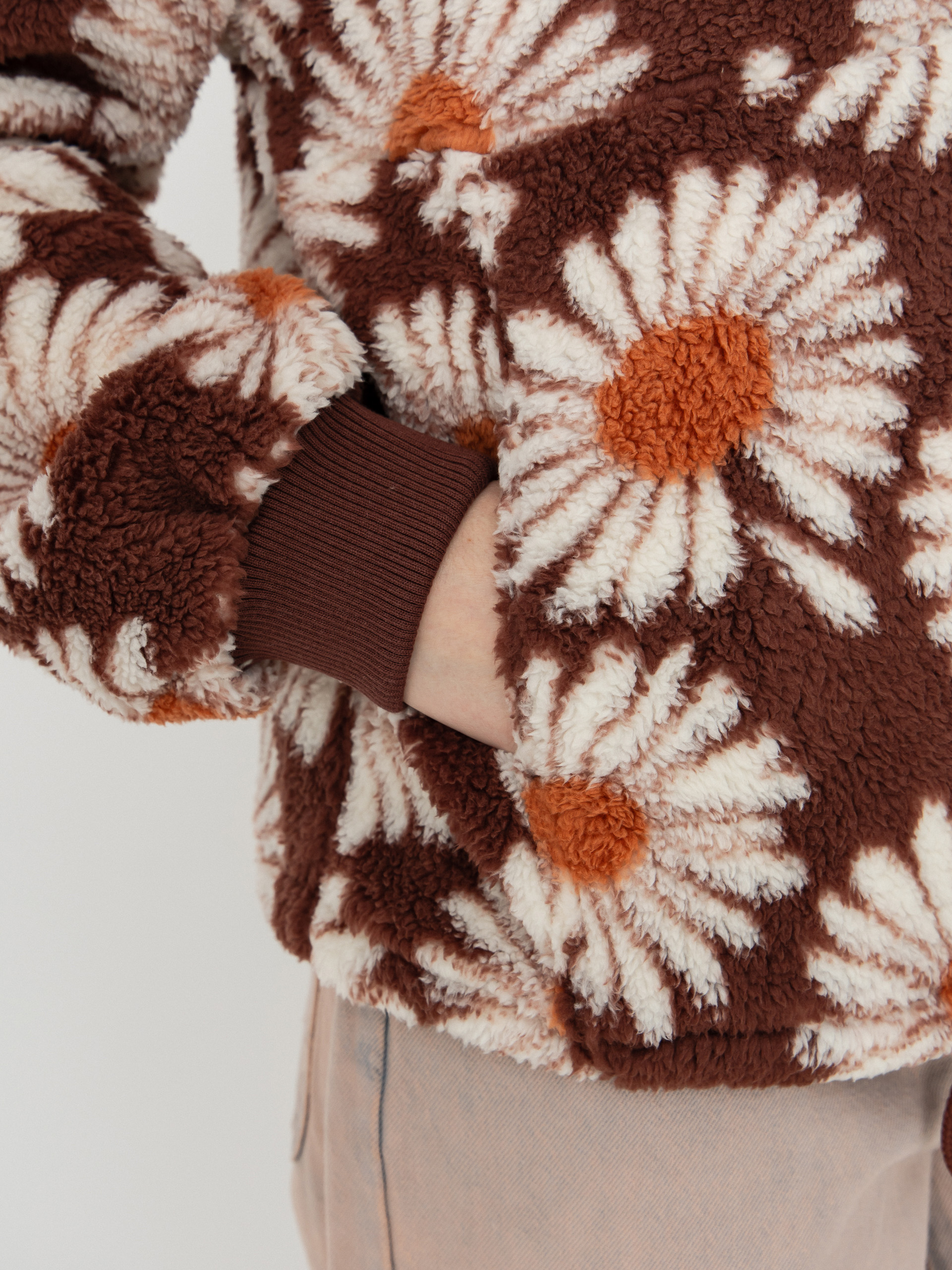 Pentru femei Hanorac din fleece Billabong Time Off (espresso)